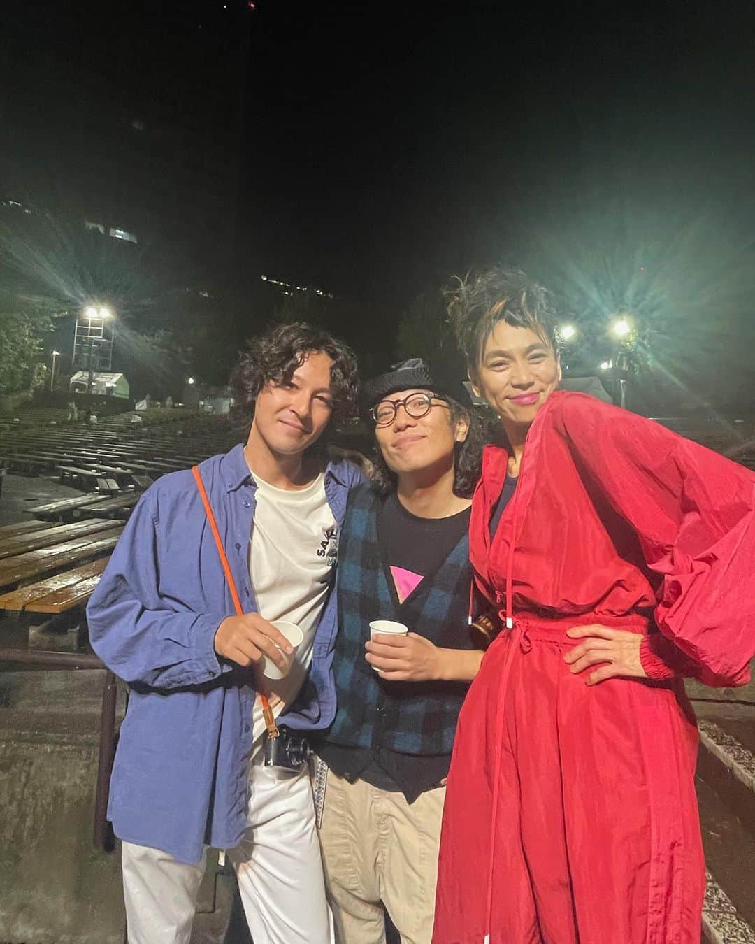 のインスタグラム：「SPACE SHOWER TV Presents  SWEET LOVE SHOWER ‘23 in 東京 ㊗️日比谷野外音楽堂100周年  たんのしかった！ 何より観客の皆様の笑顔とダンスが最高。 そして大大大好きなメンツ！！ この上なき幸せを感じた夜。 ARIGATOOOO❤️‍🔥  @hanaregumi.official  @rothbartbaron  @i.gram.iri  @spaceshower  @yohei_ohno @twiggy_mihomatsuura @mariko__shimada @fce_tools @tsugumiw  @shuta_nishida @chikuunikun @oioiiioiooi @tmknd1209 @igacco #小田朋美 #sweetloveshower #ua#ウーア」
