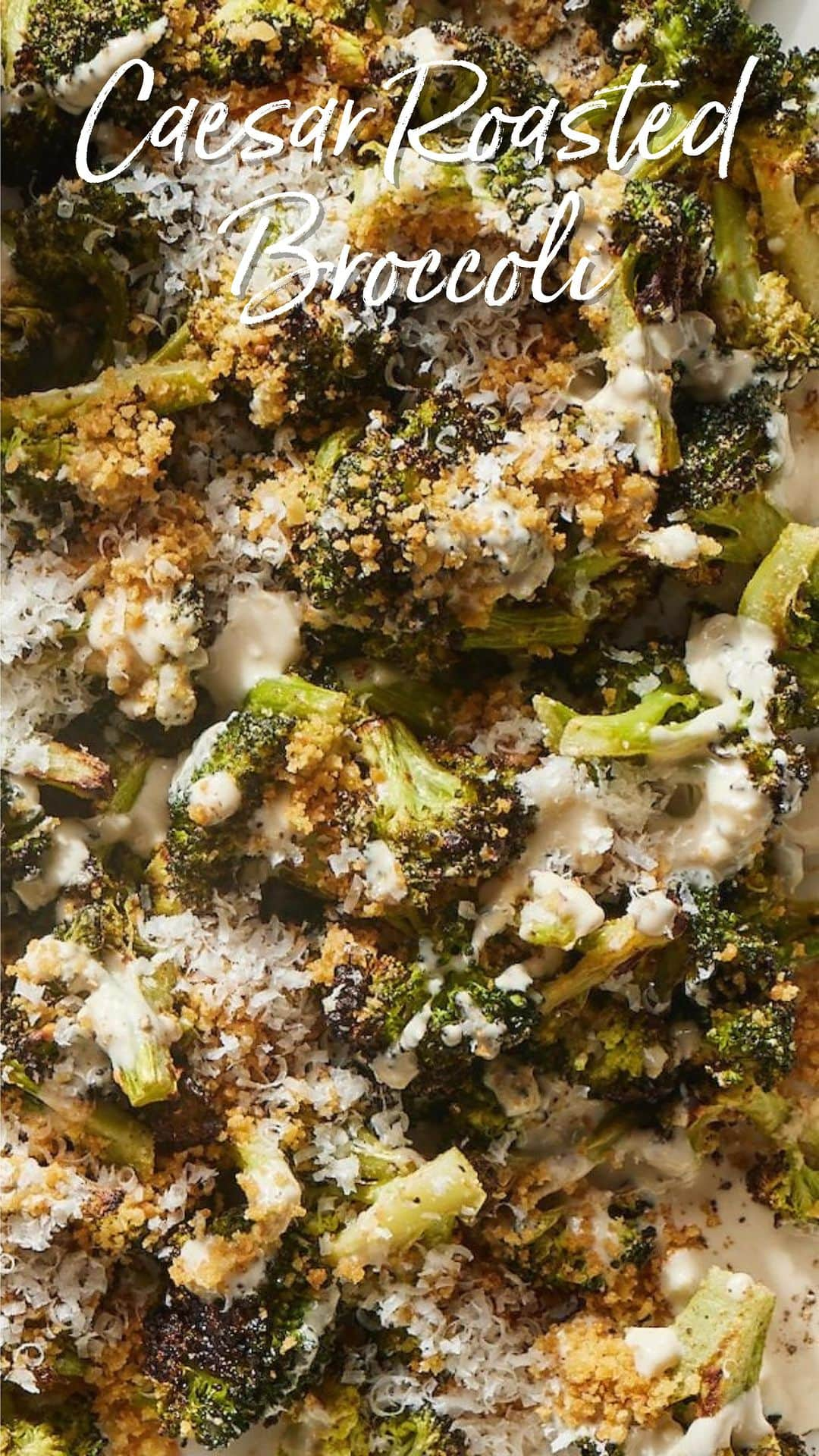 Gaby Dalkinのインスタグラム：「I’m a broccoli influencer and I’m LIVING for it! Caeser-ish Roasted Broccoli is next level incredible and it’s linked in my bio @whatsgabycookin https://whatsgabycooking.com/roasted-broccoli/」