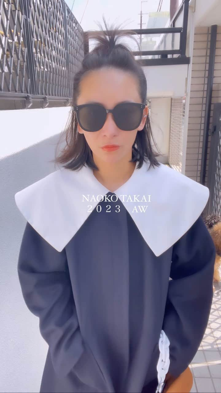 高井直子のインスタグラム：「10/17 21:00よりEC販売START COAT / NAVY . GRAY @naokotakai_official」