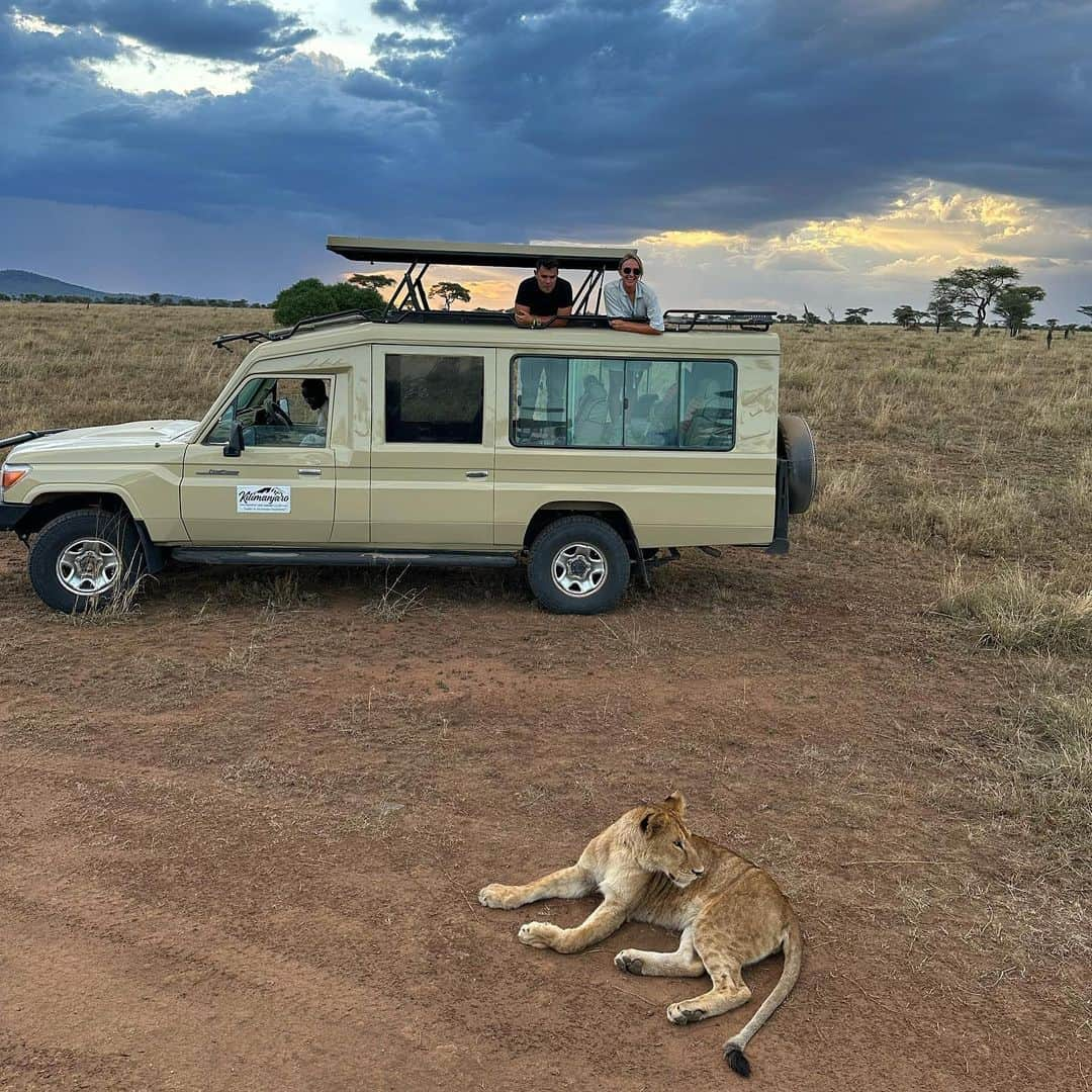 Jessica sayonara maierのインスタグラム：「Serengeti 🧡 minha viagem dos sonhos 🥰」