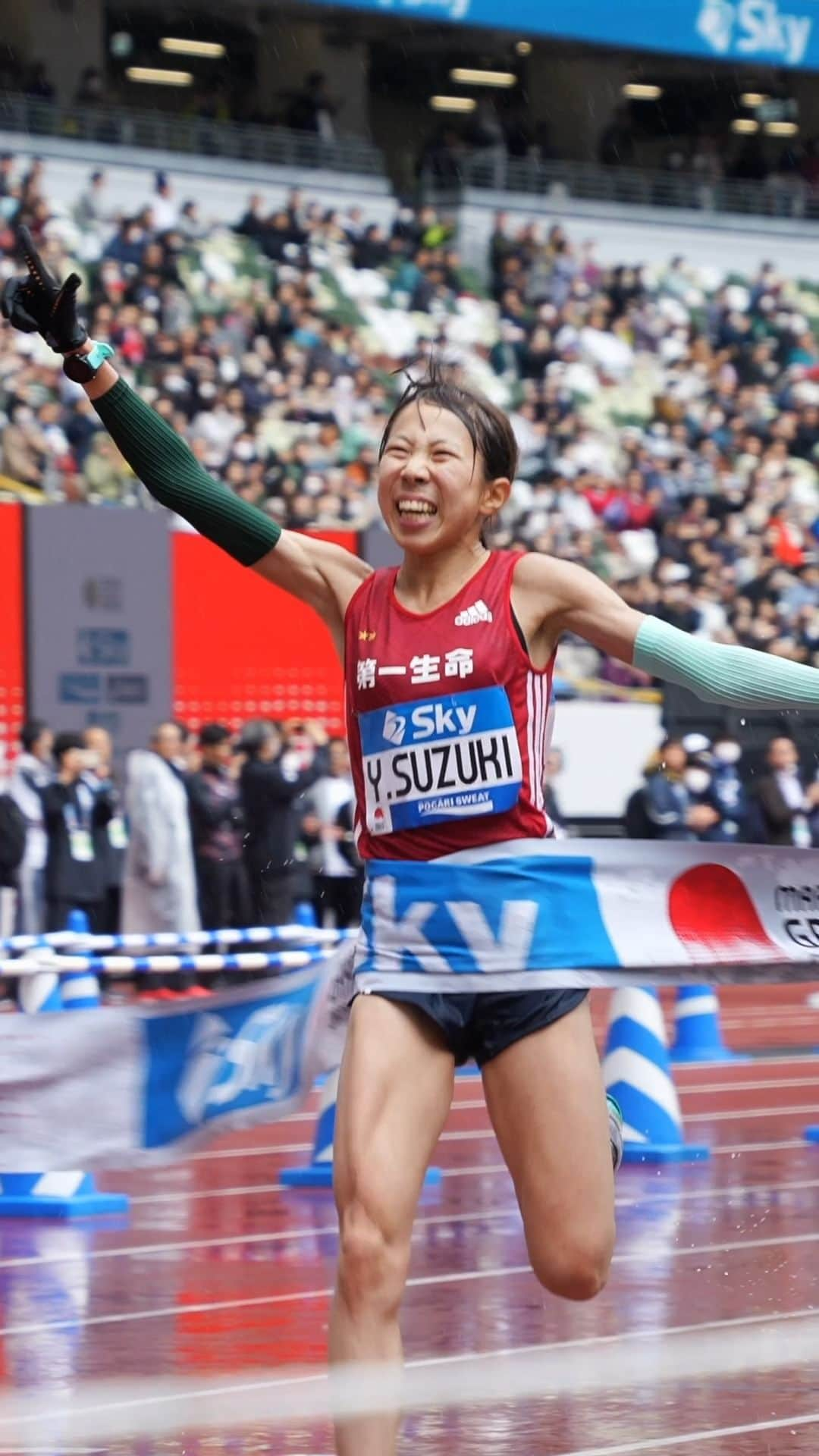 日本陸上競技連盟のインスタグラム