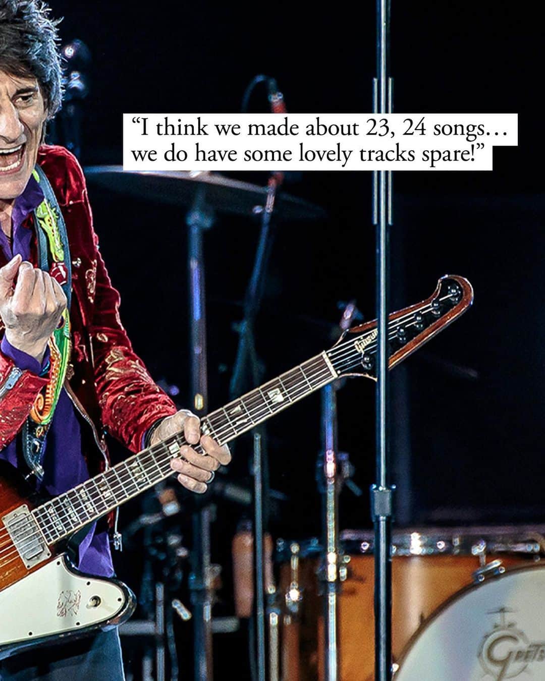 The Rolling Stonesさんのインスタグラム写真 - (The Rolling StonesInstagram)「“A lot of the tracks on the album have that explosion. This is a really in-your-face album.” - @ronniewood   Swipe for more from Ronnie on the brand new album Hackney Diamonds, out this coming Friday! Link in bio   #therollingstones #rollingstones #ronniewood #hackneydiamonds」10月16日 1時22分 - therollingstones