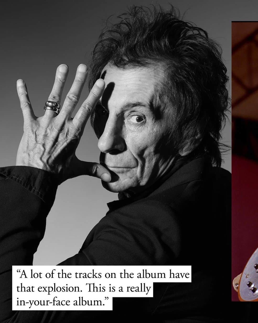 The Rolling Stonesさんのインスタグラム写真 - (The Rolling StonesInstagram)「“A lot of the tracks on the album have that explosion. This is a really in-your-face album.” - @ronniewood   Swipe for more from Ronnie on the brand new album Hackney Diamonds, out this coming Friday! Link in bio   #therollingstones #rollingstones #ronniewood #hackneydiamonds」10月16日 1時22分 - therollingstones