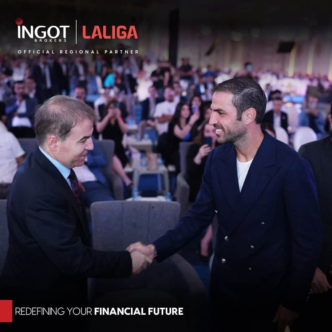 セスク・ファブレガスさんのインスタグラム写真 - (セスク・ファブレガスInstagram)「I had the pleasure to participate in @INGOTBrokers.iq exclusive event in Erbil, which aimed at increasing financial literacy in the area and spurring people to redefine their financial goals. INGOT Brokers is @laliga MENA Regional Financial Partner, and I am proud to have been LALIGA’s Ambassador for this event.」10月16日 1時40分 - cescf4bregas