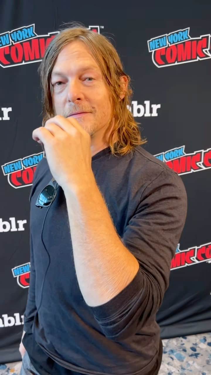 The Walking Deadのインスタグラム：「@bigbaldhead has a special message for the #TWDFamily. #DarylDixon」