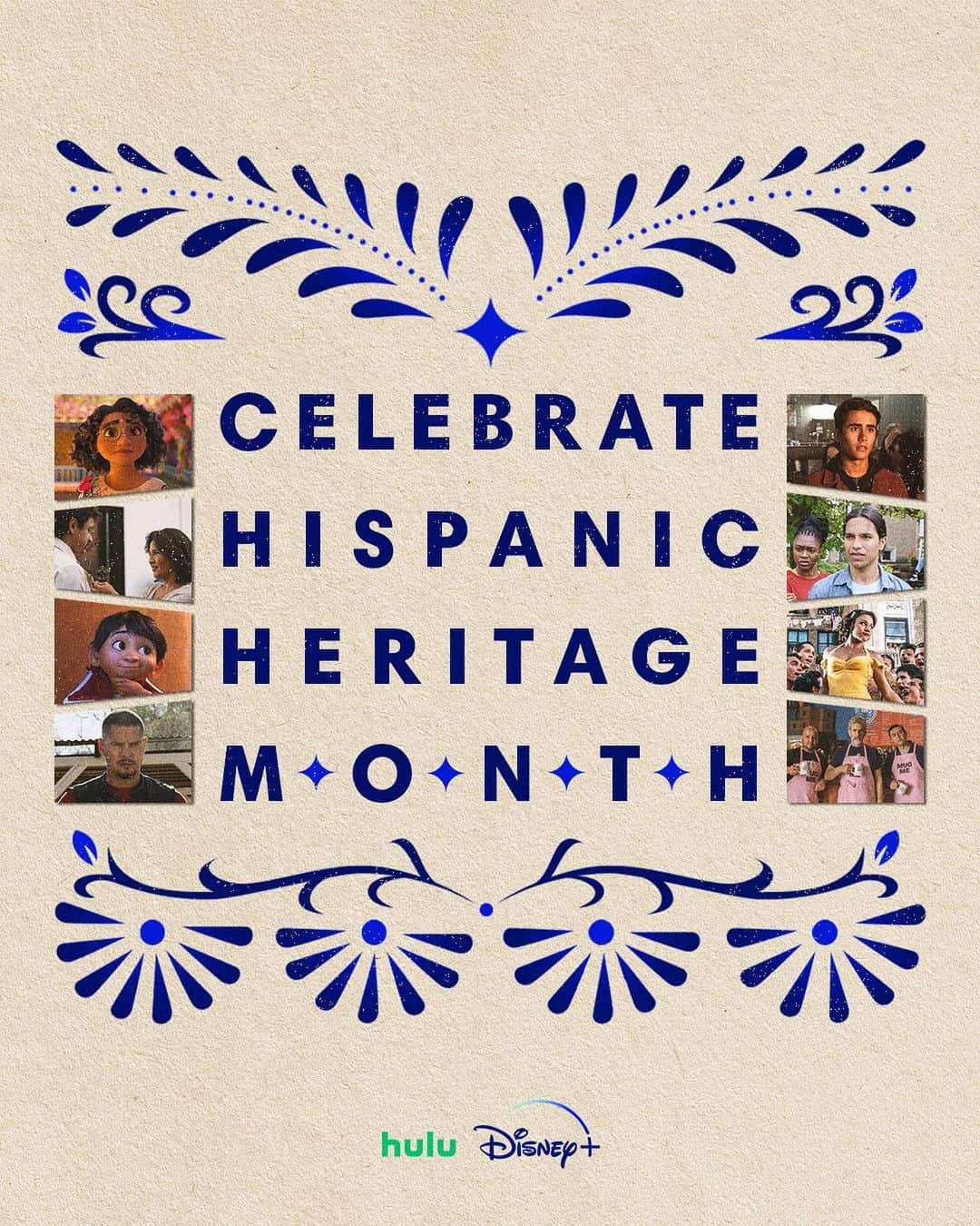 Hulu Home of Emmy-winningさんのインスタグラム写真 - (Hulu Home of Emmy-winningInstagram)「Celebrating #HispanicHeritageMonth with our #DisneyPlus and #Hulu familia. 💙💚」10月16日 2時02分 - hulu