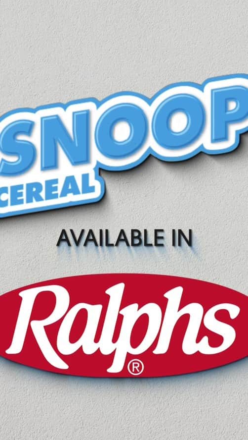 スヌープ・ドッグのインスタグラム：「We’re taking over the grocery stores @snoopcereal We’re @ralphsgrocery The more we make, the more we give. @masterp @post_cereals」