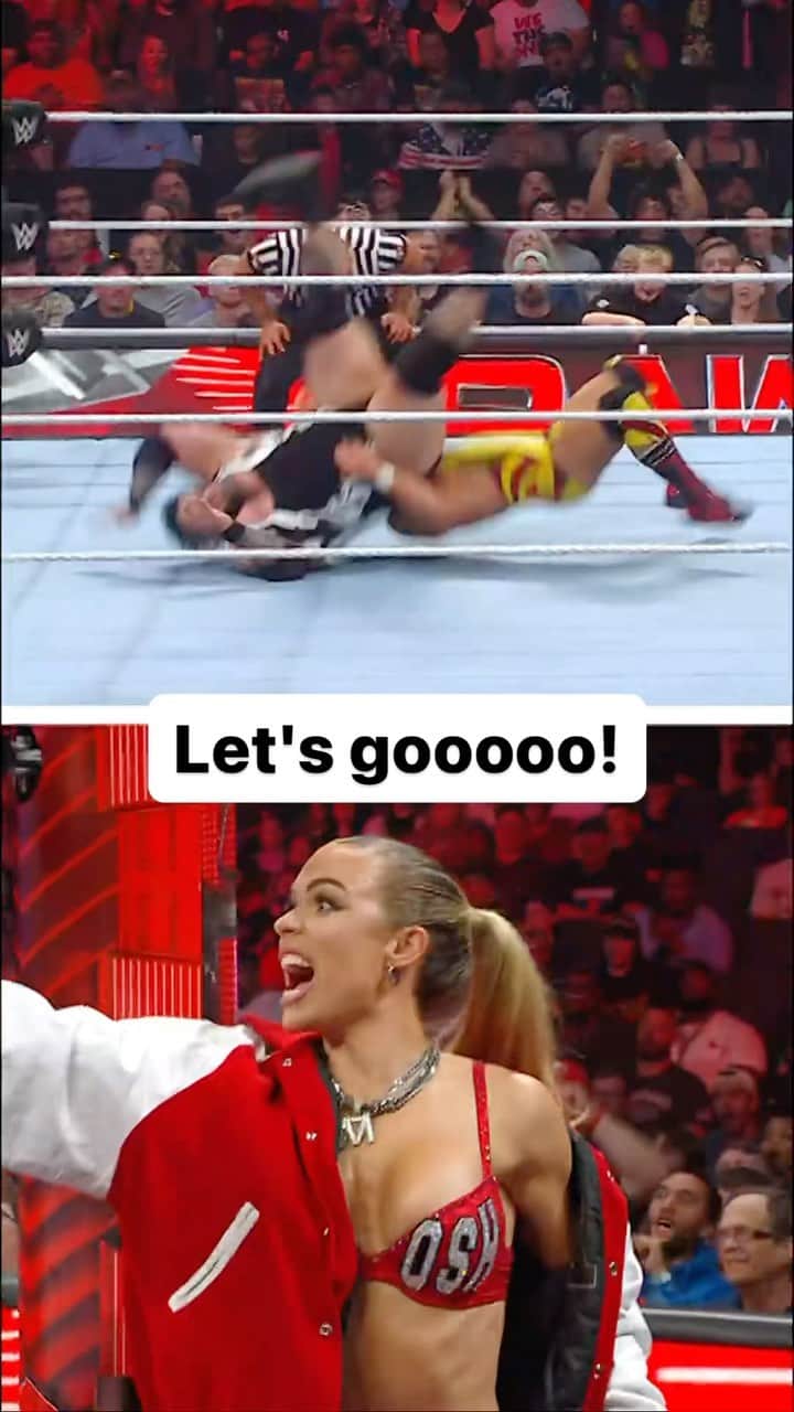 WWEのインスタグラム：「Maxxine was HYPED 👏👏👏」
