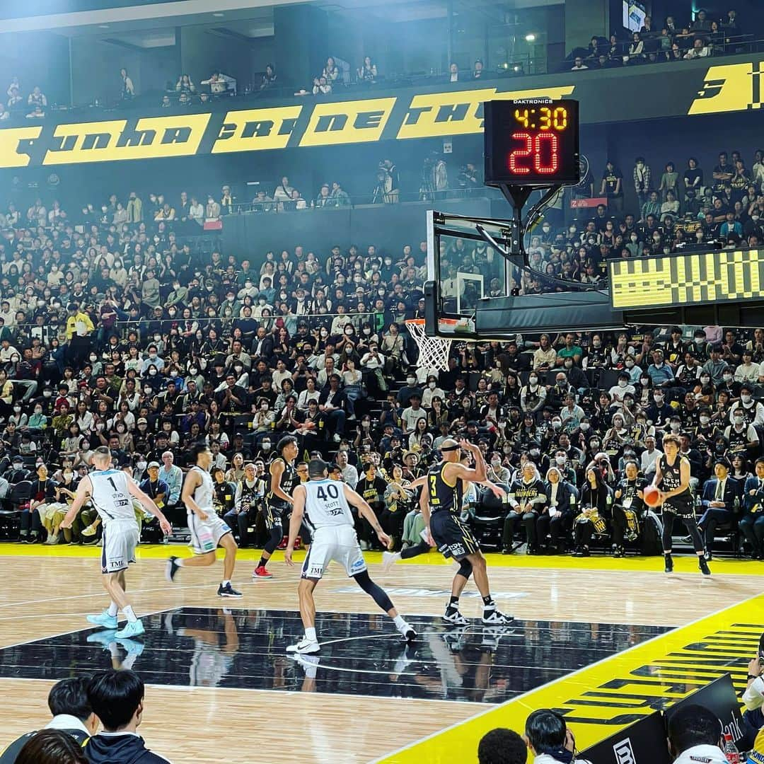 本田朋子さんのインスタグラム写真 - (本田朋子Instagram)「ホーム開幕戦🏀⚡️💪  #バスケ #bリーグ  #群馬クレインサンダーズ #オープンハウスアリーナ太田」10月16日 17時21分 - tomoko_honda_official_phonics