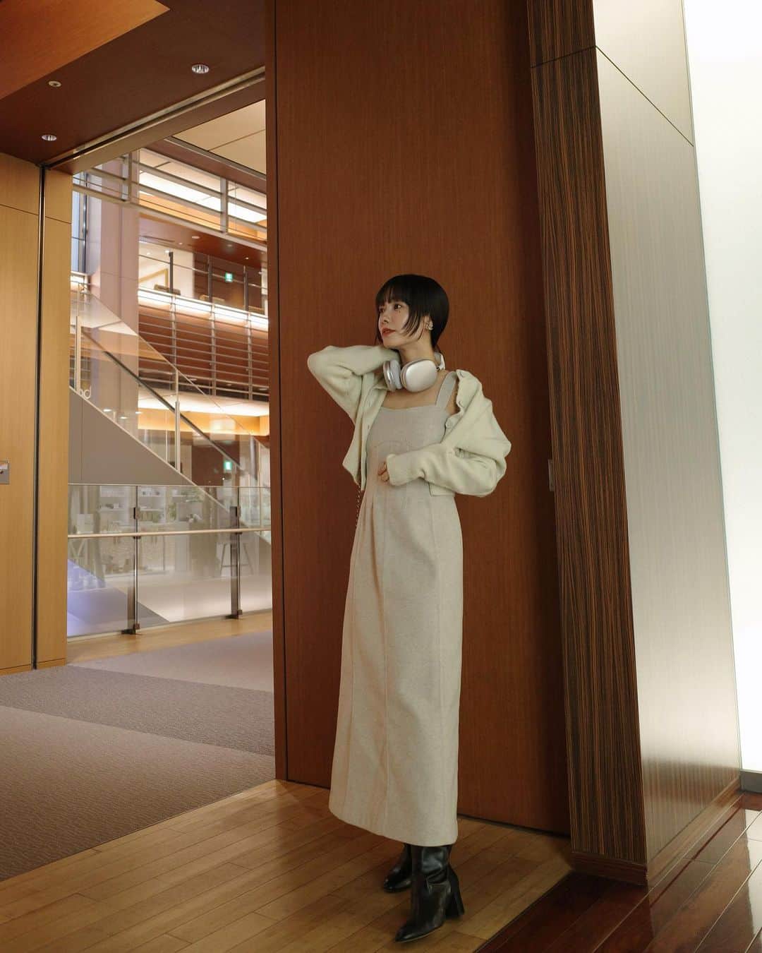 前田希美（まえのん）さんのインスタグラム写真 - (前田希美（まえのん）Instagram)「本日発売のN WITH.ワンピ。 今日はアイボリーを着てみました︎☺︎  ‪‪どうですか？❤︎‬   #のんの私服 #nwith #nwithstyling」10月16日 16時05分 - maeda_nozomi