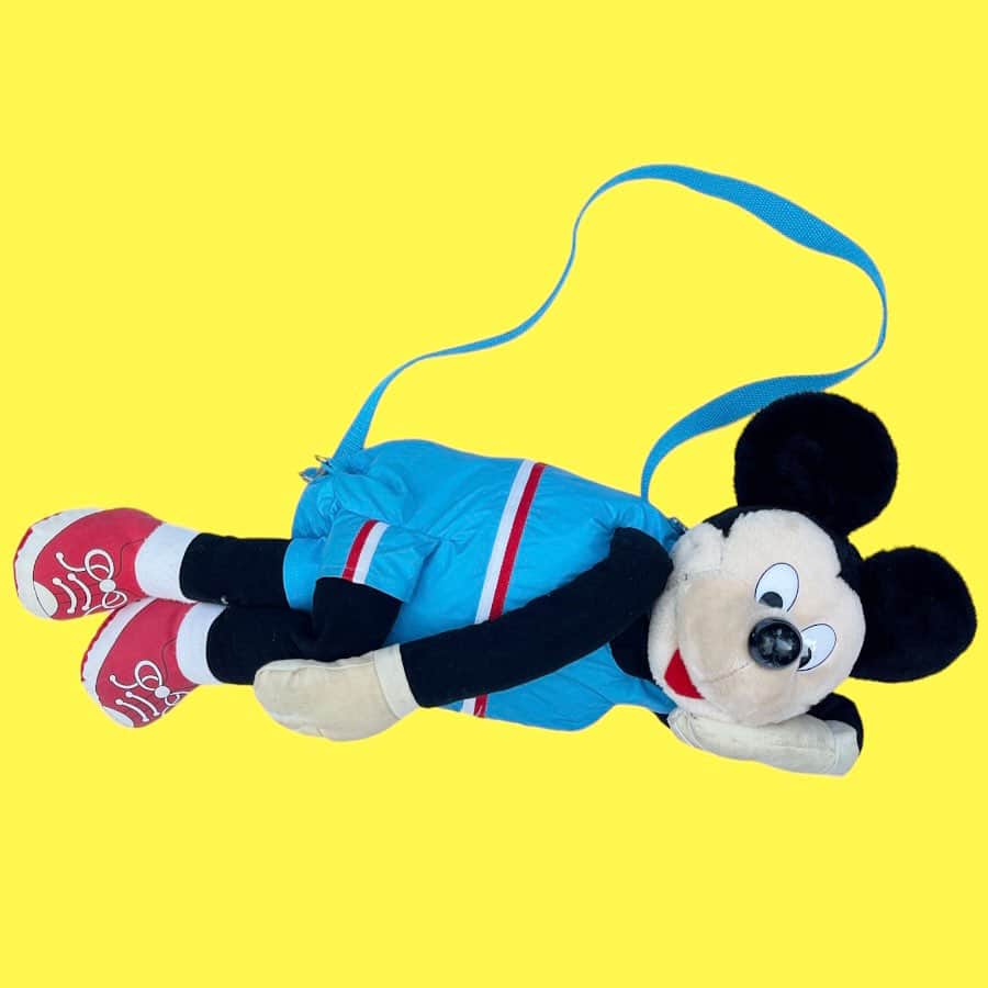 おもちゃやSPIRALのインスタグラム：「vintage Mickey Mouse shoulder bag入荷しました🐭🎵🫧」