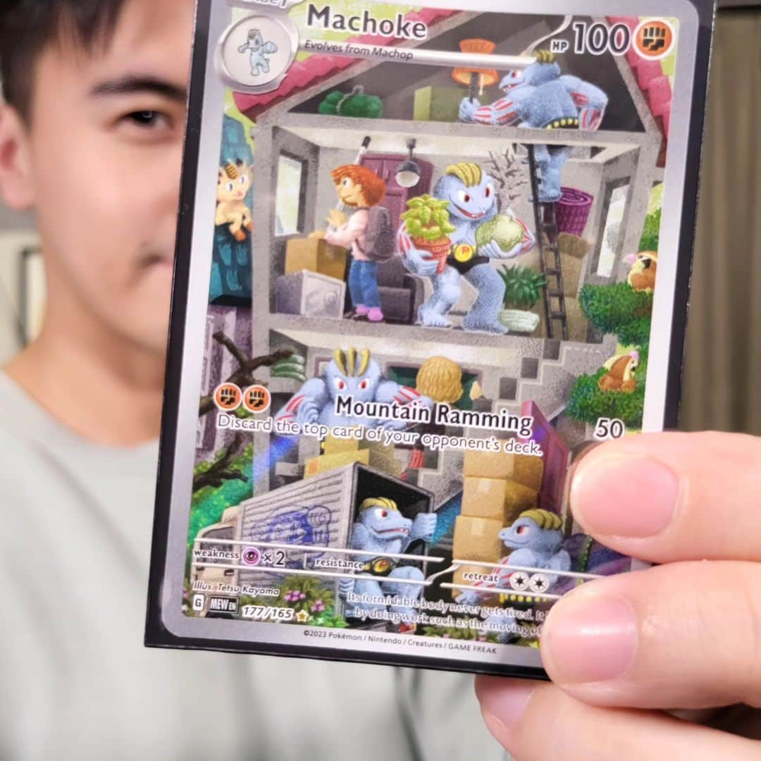 何維健さんのインスタグラム写真 - (何維健Instagram)「Alot of you asked me what are our best pulls since we got that bunch of #POKEMON151 products. Well here they are...  The truth is, I don't really fancy #pokemontcg cards myself, Jellies loves Gen 1 Pokémons alot and is really passionate about the game more than me.  For me, I don't feel anything much when I open these packs and did these card pulls really. My real joy comes from being able to sit down with Jellies after a long day with Nori turned in for the night to spend that quality time and play together and relax.  #pokemon #lovelanguage #qualitytime」10月16日 17時03分 - derrickhoh