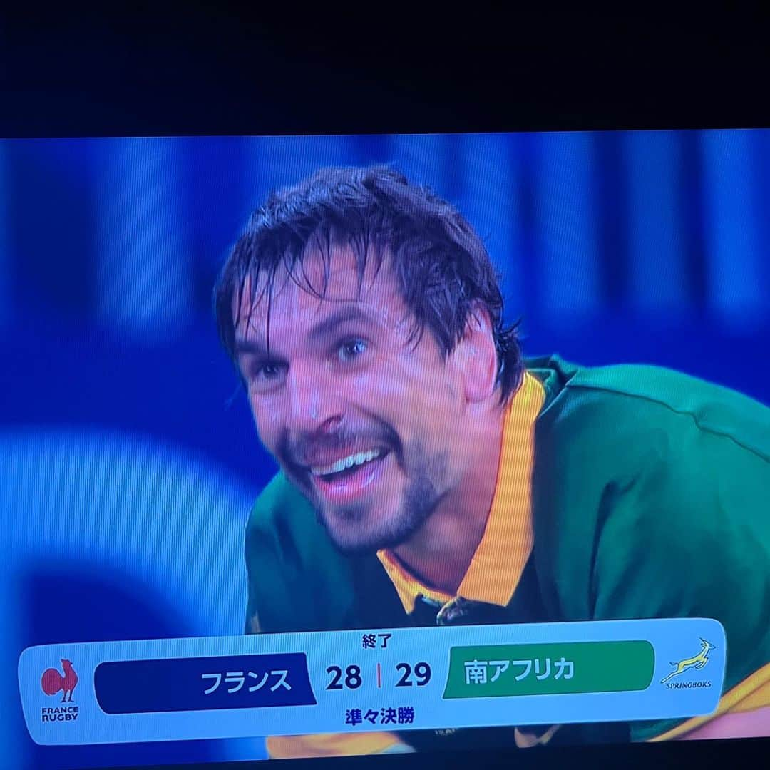 高橋ひとみさんのインスタグラム写真 - (高橋ひとみInstagram)「ラグビー🏉フランスワールドカップ！  激闘を制し、南アフリカ🇿🇦がフランス🇫🇷に 1点差で勝利しました。 感動の試合でした。  #ラグビーワールドカップ2023 @feel_south_africa_jp  #南アフリカ  #南アフリカ観光局 #南アフリカ観光親善大使」10月16日 8時30分 - hitomi_momoe