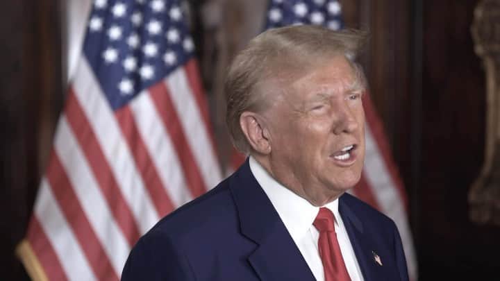 ドナルド・トランプのインスタグラム：「California has recently passed depraved new so-called “Sanctuary” laws for gender-confused children…We will not allow this madness to continue. That’s why my administration will prosecute anyone who engages in such crimes…」