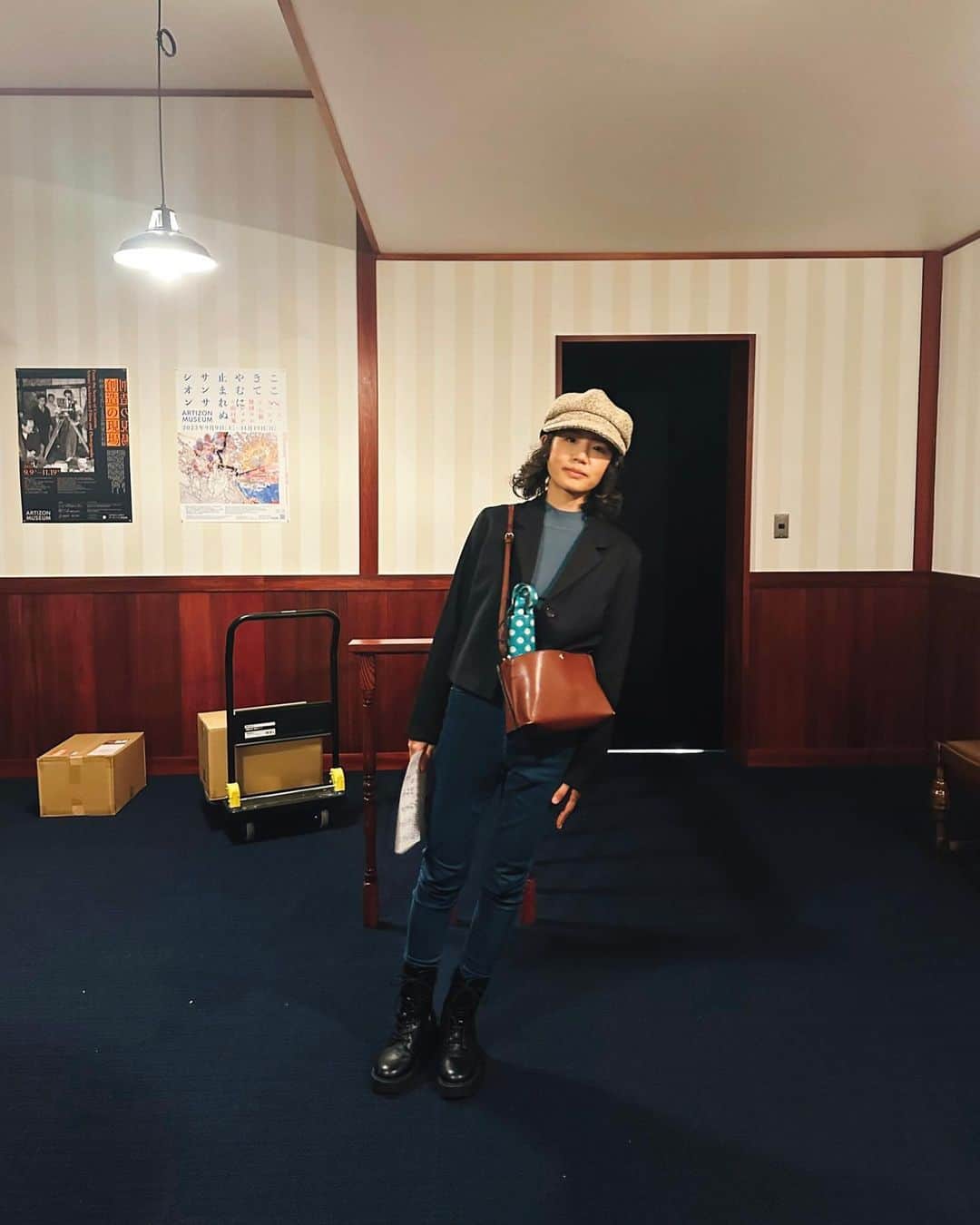 さんのインスタグラム写真 - (Instagram)「私の体幹すごいでしょ。  #アーティゾン美術館 #山口晃 #artizonmuseum #yamaguchiakira」10月16日 9時06分 - fujimoriai