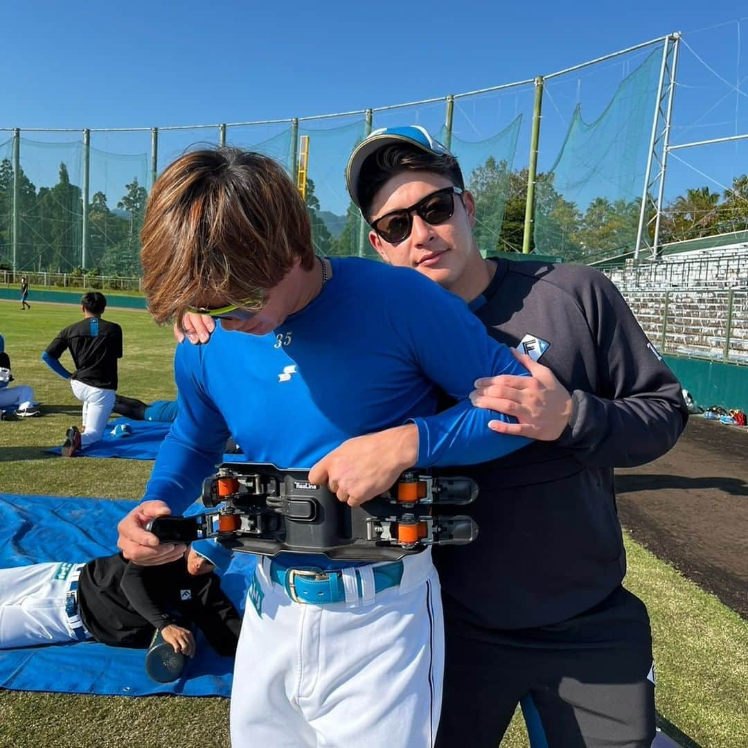 北海道日本ハムファイターズさんのインスタグラム写真 - (北海道日本ハムファイターズInstagram)「今日は四国アイランドリーグplus選抜との試合です🏟️ #みやざきフェニックスリーグ  #福田光輝 #吉田輝星 #田宮裕涼」10月16日 9時08分 - fighters_official