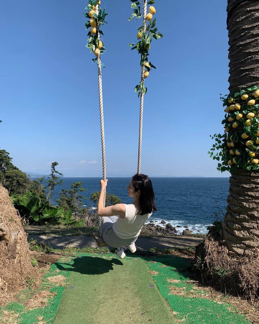 二宮綾海のインスタグラム：「💛 よき♡  #初島」