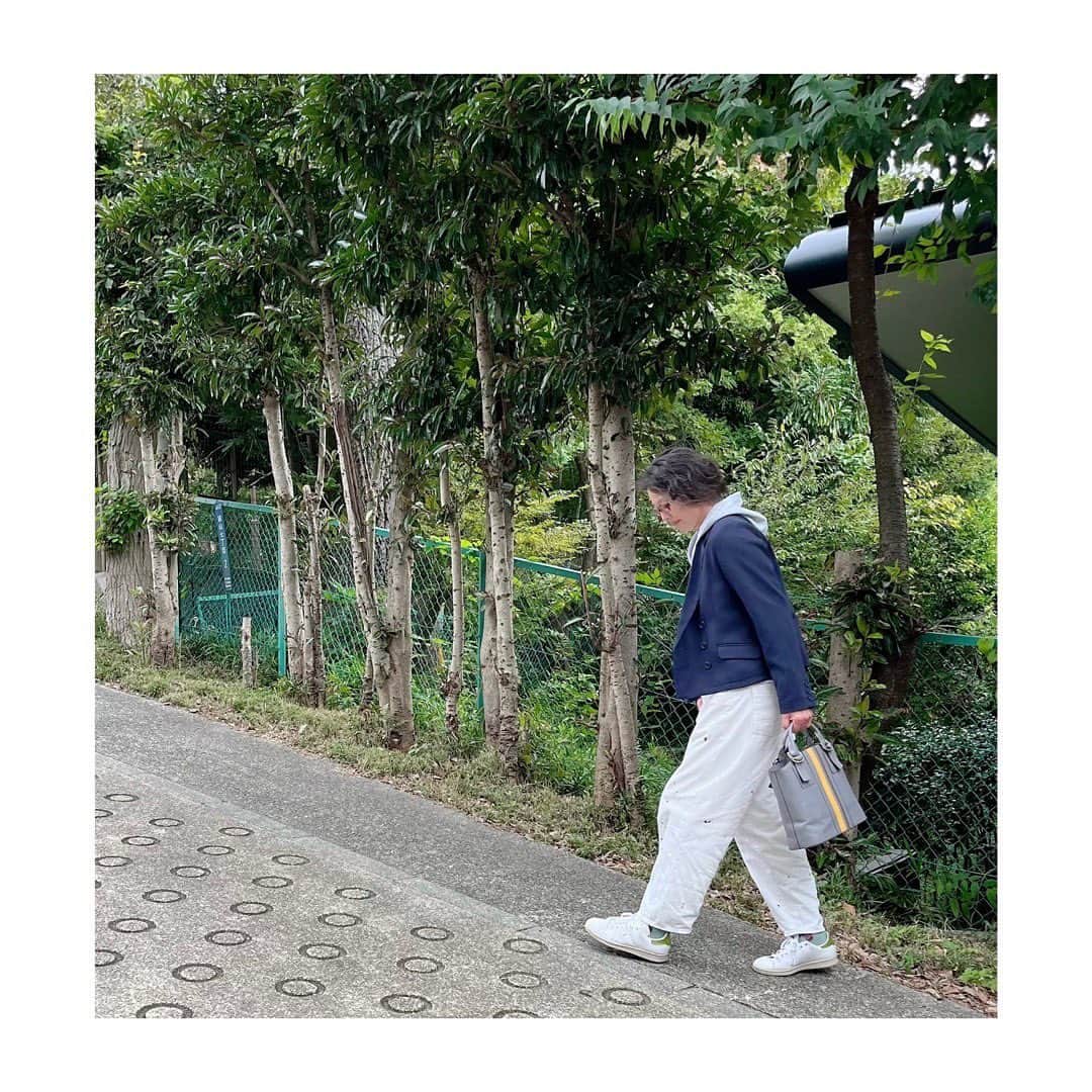 のインスタグラム：「おはようございます🌞  昨日の雨のせいかしら。 今朝はぐっと冷え込んだように感じませんでしたか？  気がつけば、リビングに差し込む朝陽の時間も遅くなってきました。 大袈裟かな、、、と思いつつ、薄手のダウンベストを羽織ってキッチンに。  もこもこ靴下の出番もそろそろかな🤭  #おはようございます  #雨冷えの朝  #黒沢あすか」