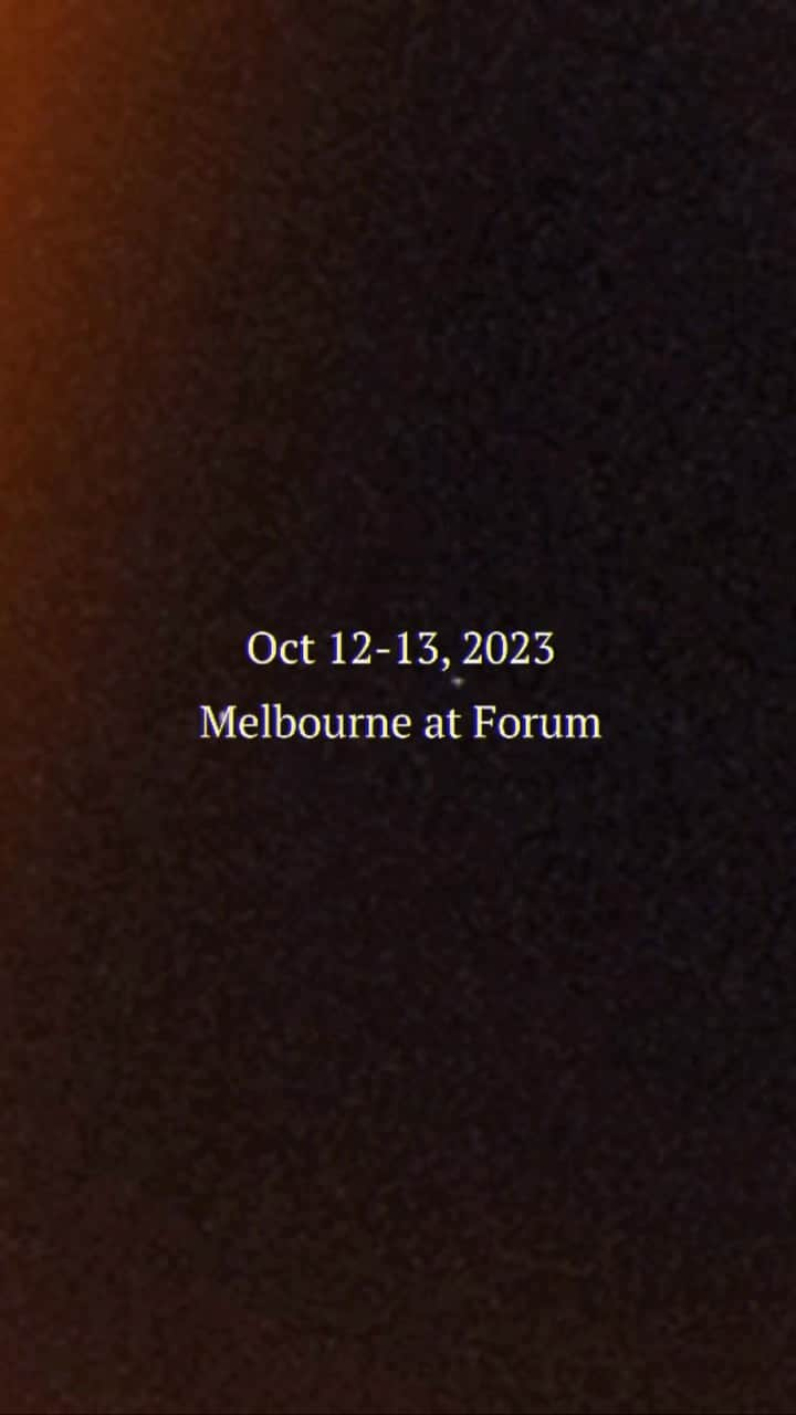 RADWIMPSのインスタグラム：「October 12&13, 2023 Melbourne at Forum #RAD_AUSTRALIANtour2023」