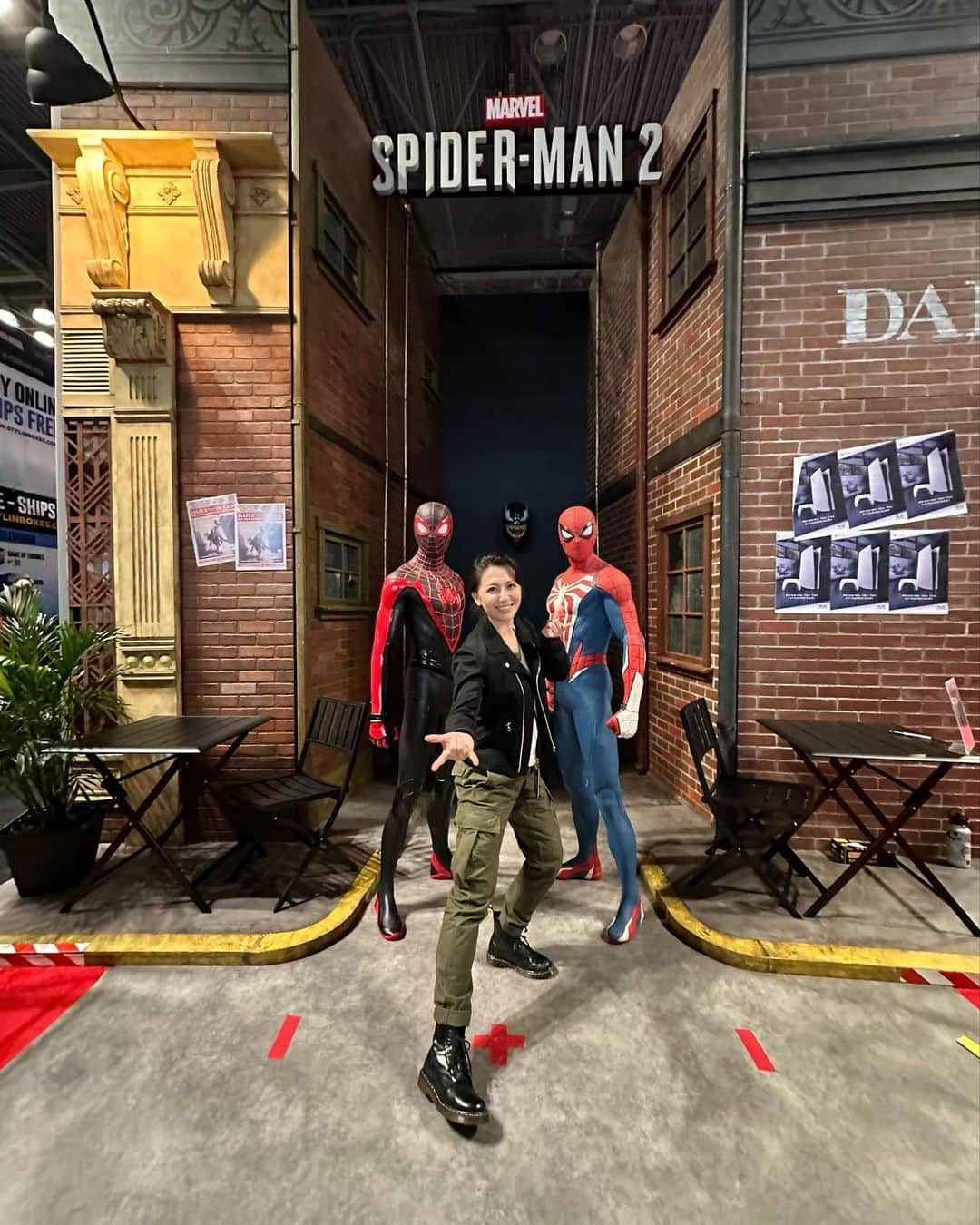 矢部あやのインスタグラム：「Comic con New Yorkに行ってきた ・ #nycc2023」