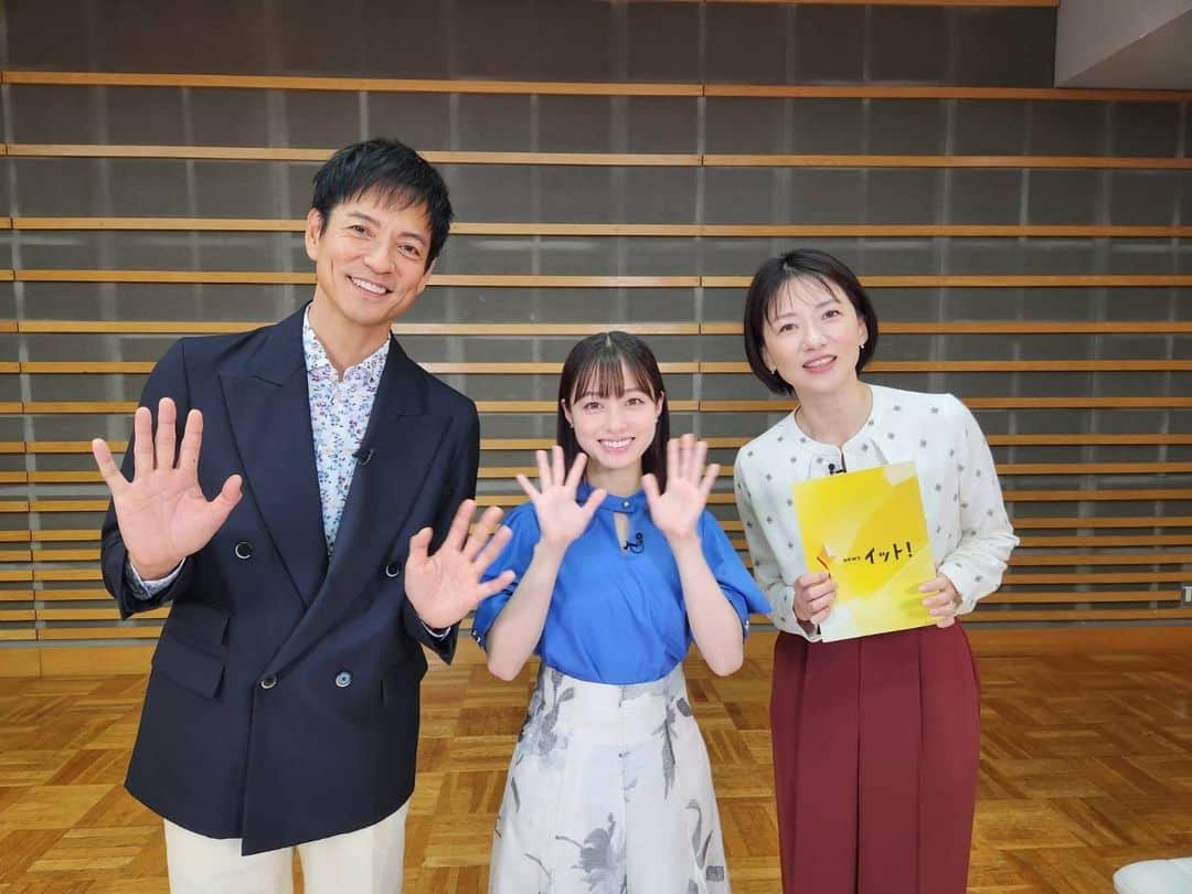 フジテレビ「プライムニュース イブニング」さんのインスタグラム写真 - (フジテレビ「プライムニュース イブニング」Instagram)「今夜10時スタートの新ドラマ 『トクメイ！警視庁特別会計係』主演の橋本環奈さんと沢村一樹さんに梅津キャスターがインタビュー🎤  経費削減の“トクメイ”を受けた警察官を演じる橋本さんの「お金の使い方」や、 ドラマ初共演とは思えないほど息の合ったお二人の現場でのエピソードを伺いました 5時台の放送をお楽しみに！   #橋本環奈 #沢村一樹 #トクメイ #警視庁特別会計係 #10月16日 #梅津弥英子 @yaeko.umezu  #イット」10月16日 12時58分 - livenews_it