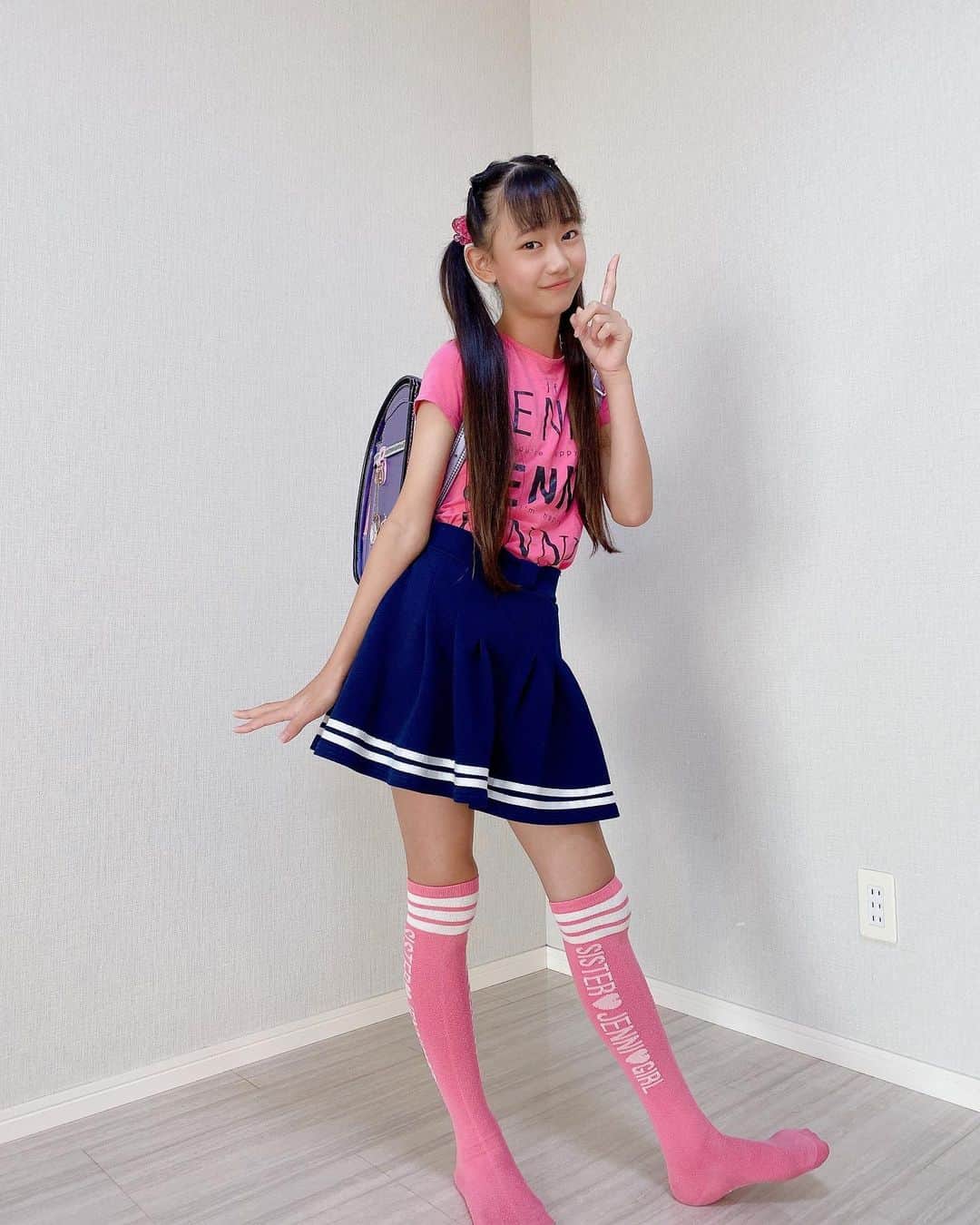 藤林夢さんのインスタグラム写真 - (藤林夢Instagram)「💗藤林夢(Yume)💗 @yumemama.mini 🏫学校コーデでした📸💕 ...