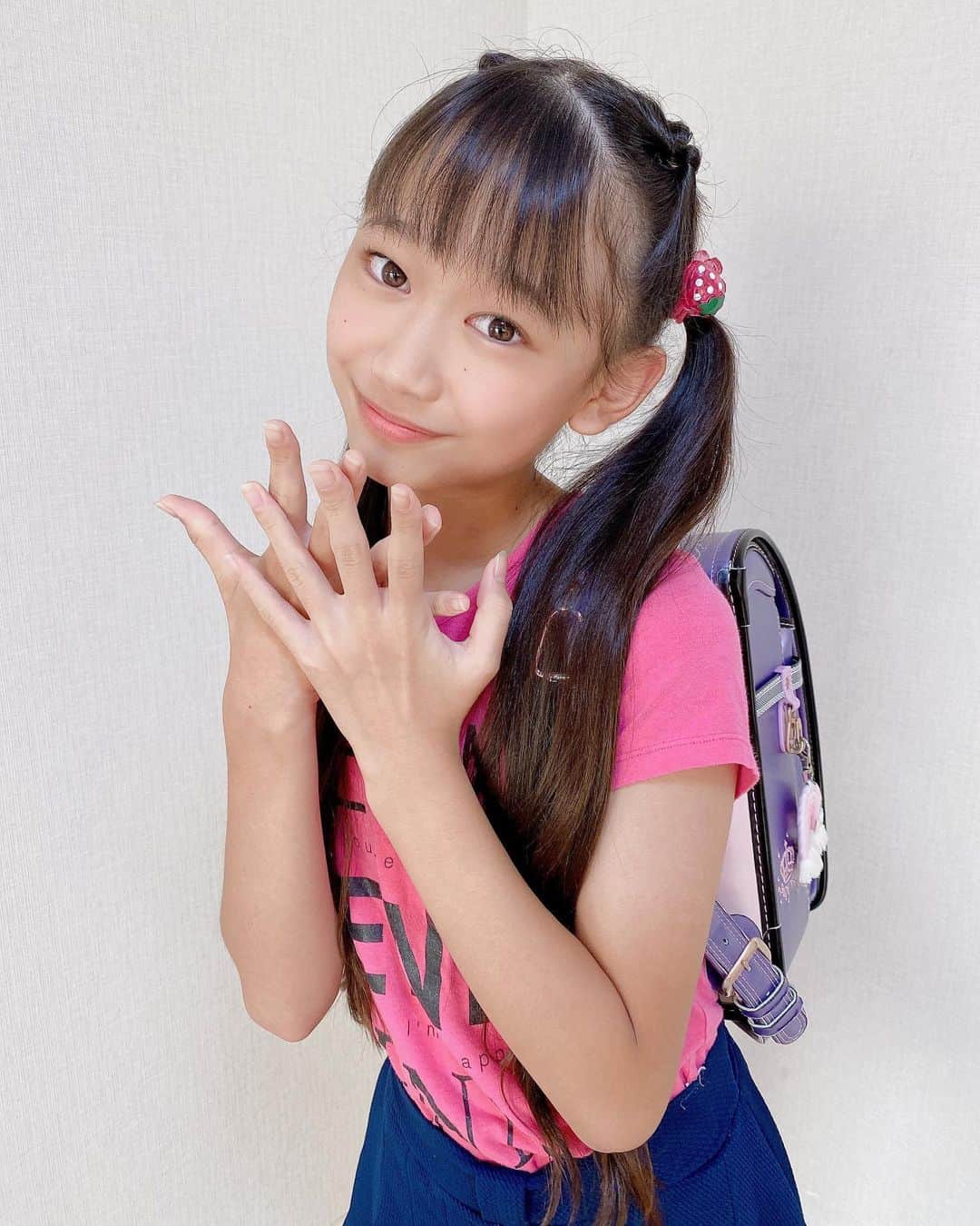 藤林夢さんのインスタグラム写真 - (藤林夢Instagram)「💗藤林夢(Yume)💗 @yumemama.mini 🏫学校コーデでした📸💕 ...