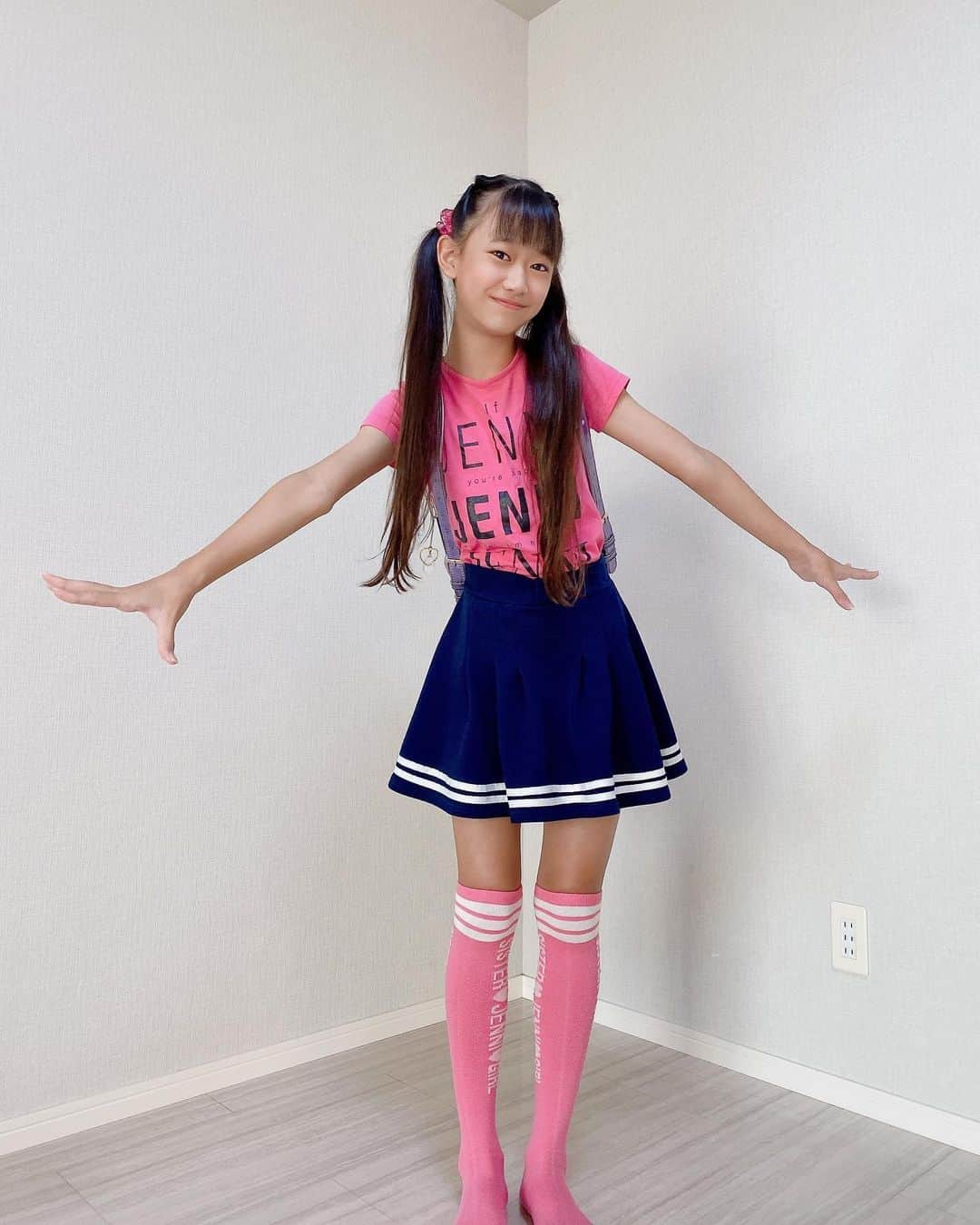 藤林夢さんのインスタグラム写真 - (藤林夢Instagram)「💗藤林夢(Yume)💗 @yumemama.mini 🏫学校コーデでした📸💕 ...