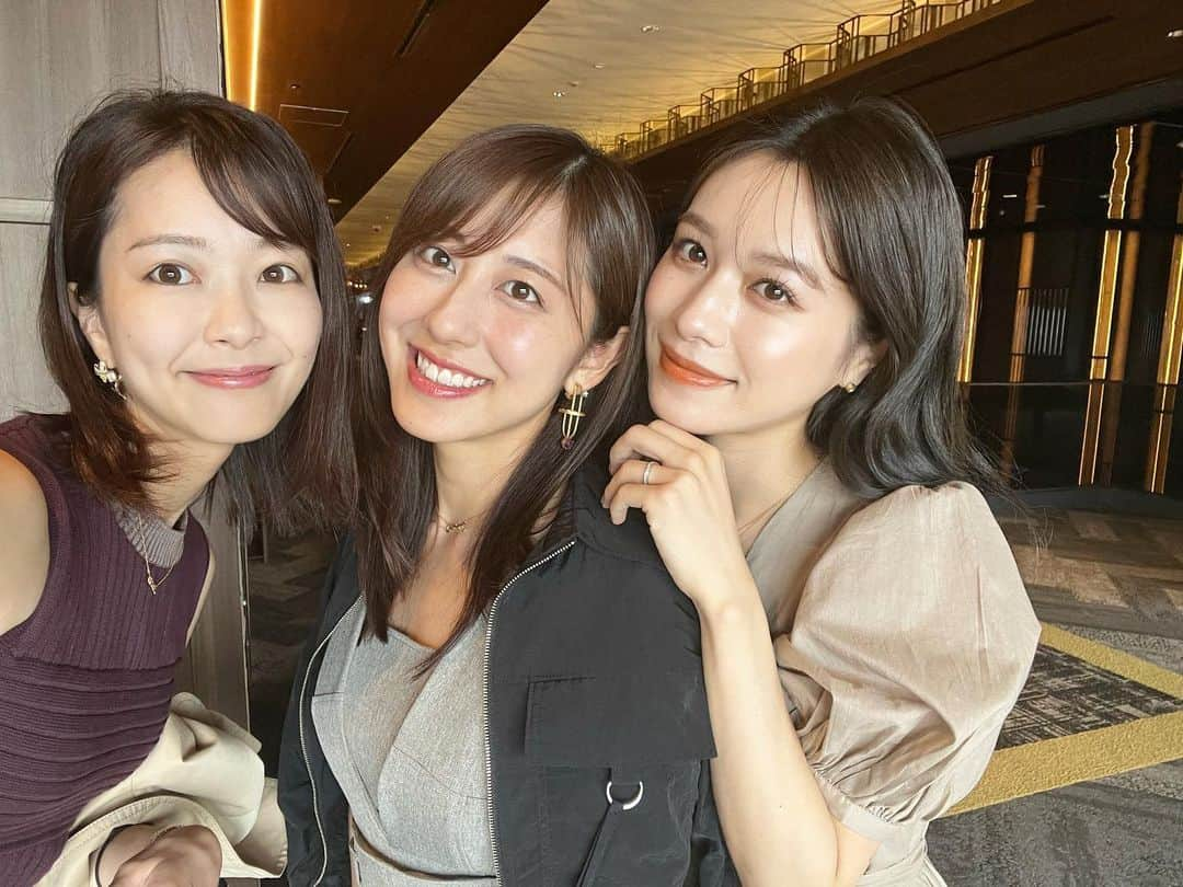 下村彩里のインスタグラム：「念願の3人で🥰  ちーちゃんandかじまりちゃん🍽  何においても美しく 美的センス溢れる2人。  いつも刺激をうけています🥹😭✨  #自分の好きなこと #強みを生かして #着々と #やるべきことを成し遂げる #力強さ #心から #尊敬してます  #下村彩里」