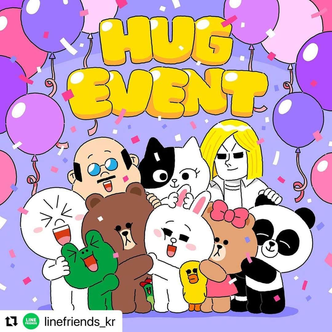 LINE FRIENDSのインスタグラム：「#Repost @linefriends_kr with @use.repost ・・・ [INSTAGRAM EVENT] 얘들아 모여봐!  우리 서로 서로 꼬옥〰️ 안아주자 💕  서로를 껴안아주는 라인프렌즈들!  여러분들도 안아주고 싶은 사람이 있으신가요? 댓글에 태그하여 마음을 전해보아요 🥰  👉 총 5명 추첨  🎁 상품 HUG BROWN 제품  ✔️ 참여 방법 1️⃣ @linefriends_kr 라인프렌즈 KR 계정 팔로우 2️⃣ 꼬옥 안아주고 싶은 사람 태그 태그! *이벤트 참여 확인 및 당첨 연락을 위해 꼭! 공개 계정으로 참여해주세요 🔓  ✔️ 참여 기간 (KST 기준) 10/16 (월) ~ 10/23 (월), 총 8일간  (10/24 (화) 당첨자에게 개별 DM 발송 예정 💌)  ✔️ 당첨 확률 높이는 법 댓글 좋아요 & 대댓글이 많을수록 당첨 확률 UP 💕  *본 이벤트는 국내 한정 이벤트입니다.  #LINEFRIENDS #BROWN #HUGBROWN #라인프렌즈 #브라운  ️❗️이벤트 당첨으로 인한 경품 지급을 위해, 개인정보를 수집/이용하게 됩니다. 이에 거부할 권리가 있으나, 거부할 경우 경품 지급에 제한을 받을 수 있습니다. 수집한 개인정보는 경품 지급 이외의 목적으로는 사용되지 않습니다.」