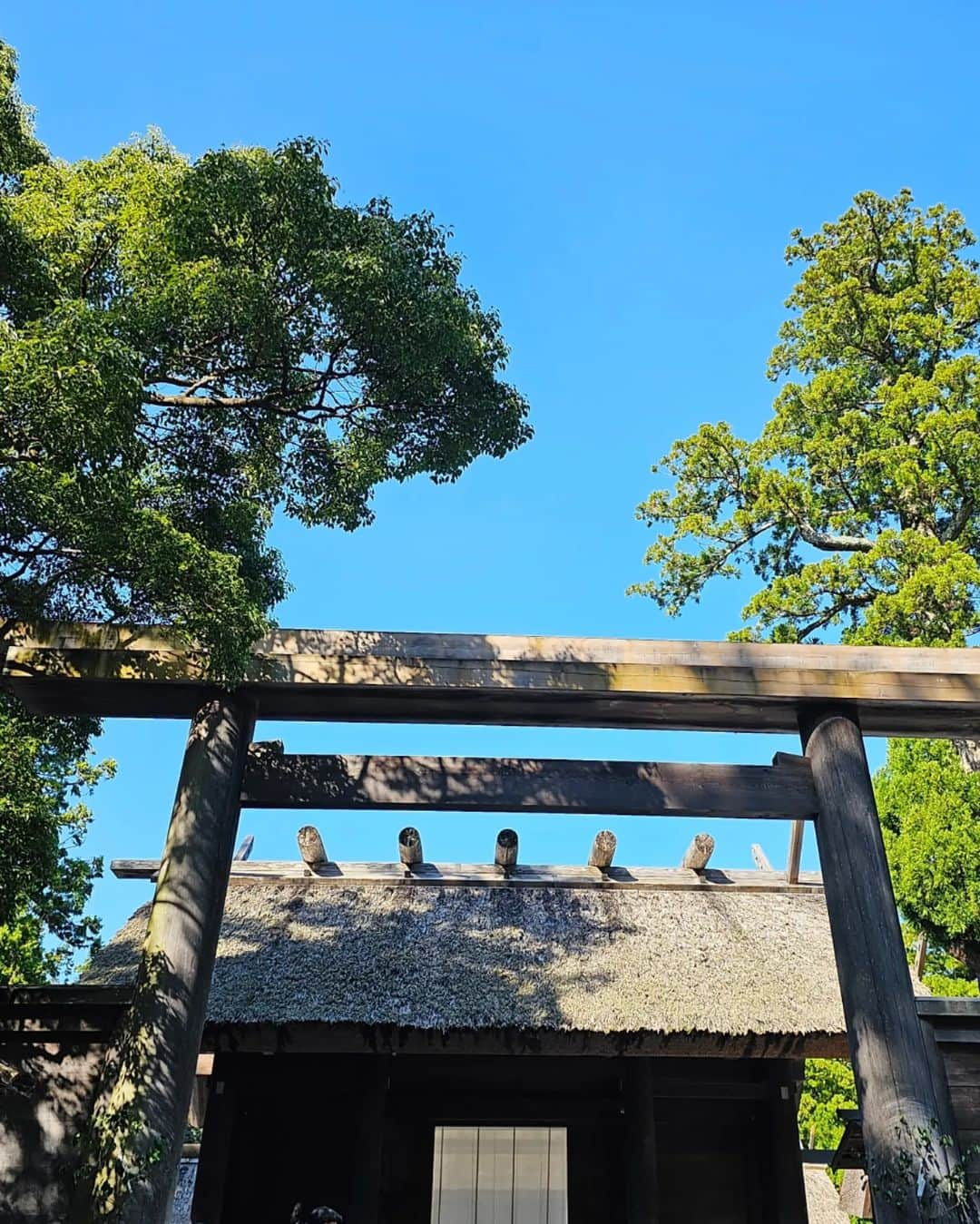 杉山由紀子のインスタグラム：「📍伊勢神宮 外宮(三重県)  その前に月夜見宮さまへ✨ 伊勢神宮では特別な参拝を✨✨  ほんとに最高な初日でした✨  他の投稿は ⏩ #yukiko__trip ⏩ @yukikosugiyama 良かった投稿にはいいね( ｀・∀・´)ﾖﾛｼｸ🎶  #伊勢 #伊勢神宮 #三重県 #神社巡り #内宮 #外宮 #運 #縁 #氣 #ise #isejingu #jingu #月夜見宮」