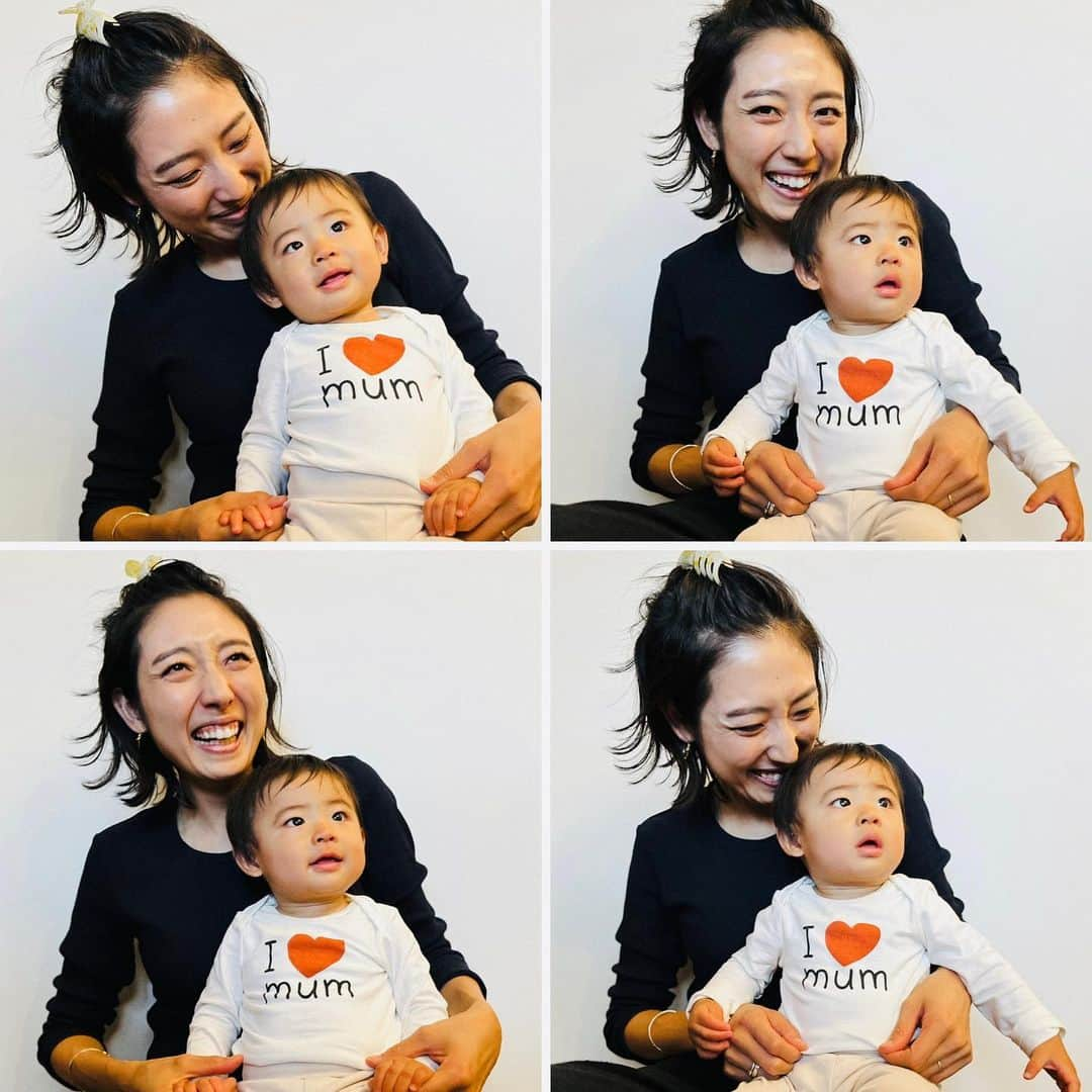 太田彩乃のインスタグラム：「きのう。無事に誕生日を迎える事が出来ました🧡♥️🧡  👶🏻がこんな洋服に着替えて起きてくるなんて思わなかったから、旦那さんのサプライズにまんまとひっかかり、嬉し泣きした朝。（涙腺弱々…笑）  日常の中にある喜びとか幸せを見つけるのが、少しずつ上手になってきた最近。周りの皆んなが笑顔でいてくれる時間を大切にしながら丁寧に時間を重ねていきたいと思います🌿  来年、また誕生日を迎えた時に「良い30代を過ごせたなぁー」って思えるように、30代の締めくくりも思いっきり楽しんで駆け抜けたいと思いますので、皆さまどうぞよろしくお願いいたしますっ🤩  #お誕生日ありがとう #10月15日 #髪ボサボサだけど許して #天秤座新月」