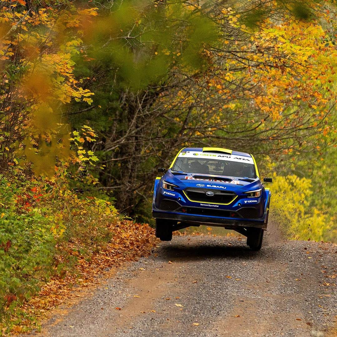 Subaru Rally Team USAさんのインスタグラム写真 - (Subaru Rally Team USAInstagram)「@brandonsemenuk and @keatonwilliams_ claimed the top tier of the podium at Lake Superior Performance Rally this past weekend after winning all 17 stages in Marquette, MI.  This victory meant the duo swept the 2023 ARA National Championship season.  Congratulations Brandon, Keaton, and @subarumotorsportsusa on the perfect season!  #vermontsportscar #SubaruWRX #subaru #rally #motorsports #ararally   Photo: @matthew.stryker」10月17日 1時19分 - subarumotorsportsusa