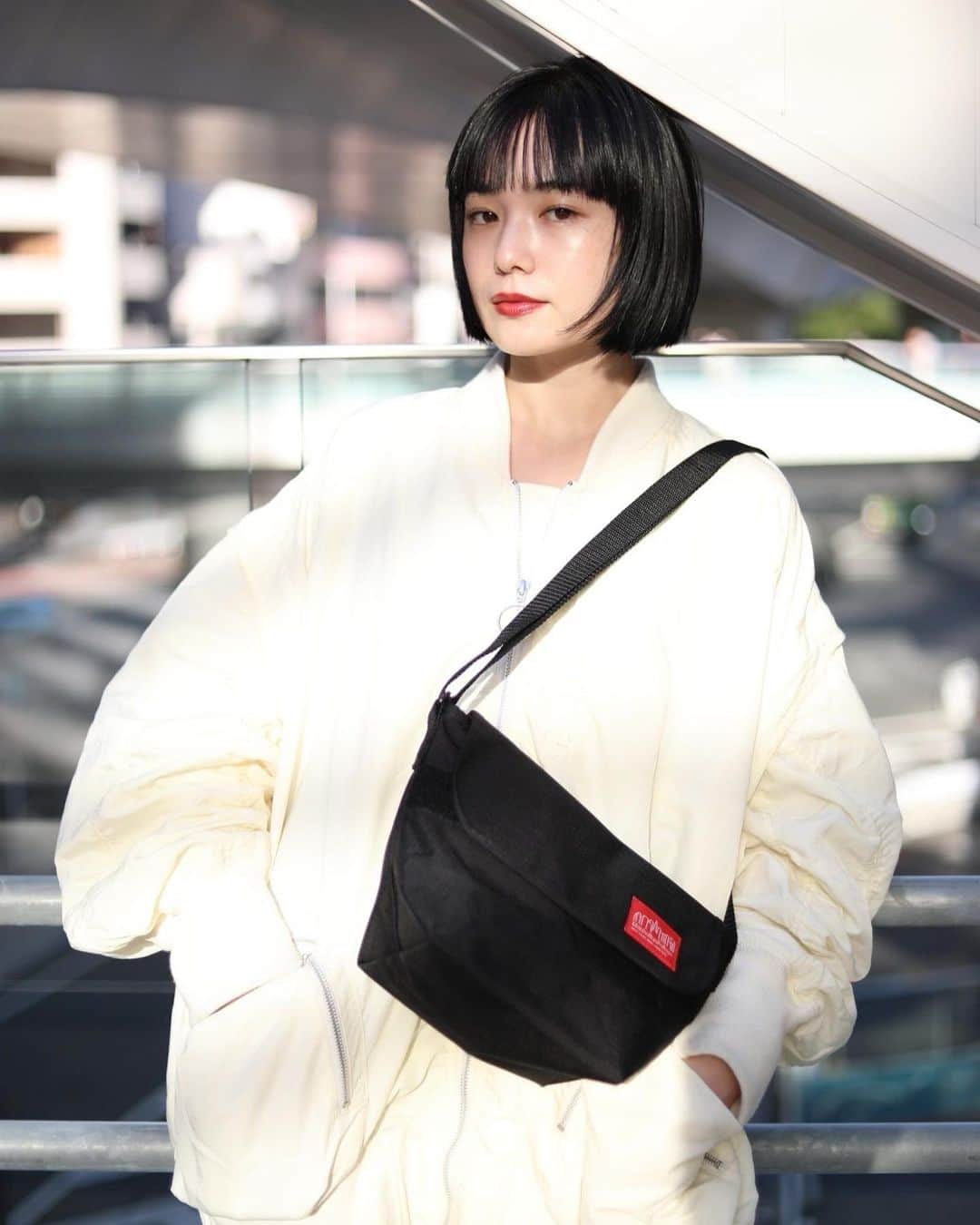 Mikako のインスタグラム：「❤❤❤  @mp_japan #PR #ManhattanPortage #マンハッタンポーテージ」