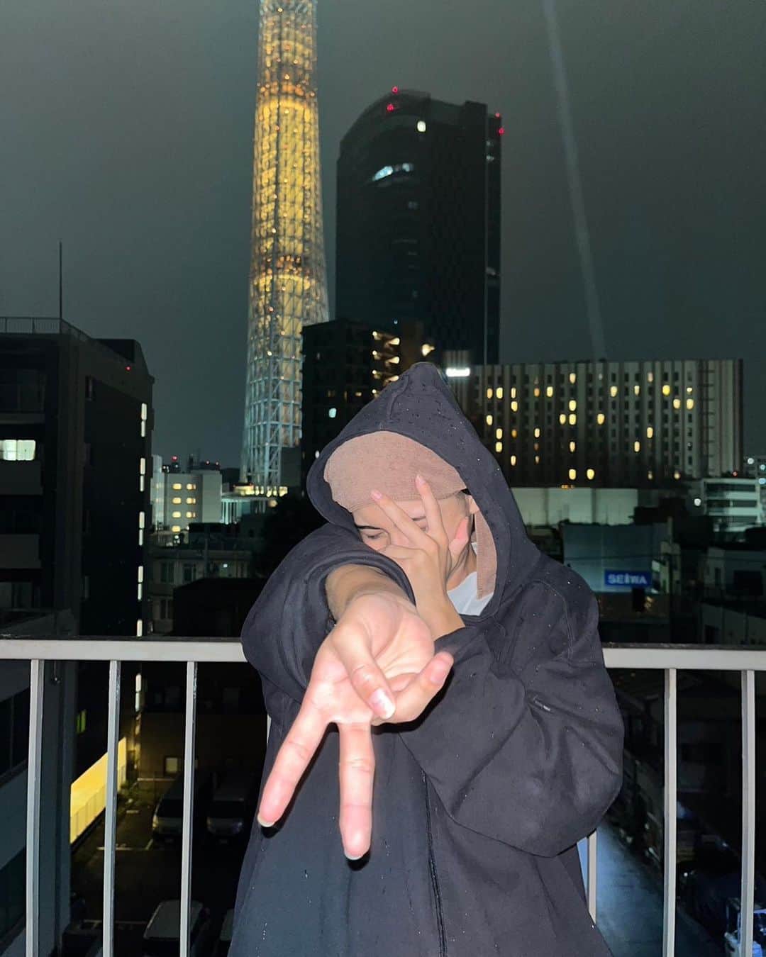 植野花道のインスタグラム：「ぎゃるい #東京スカイツリー #05 #今日好き #男子高校生ミスターコン #tokyo」