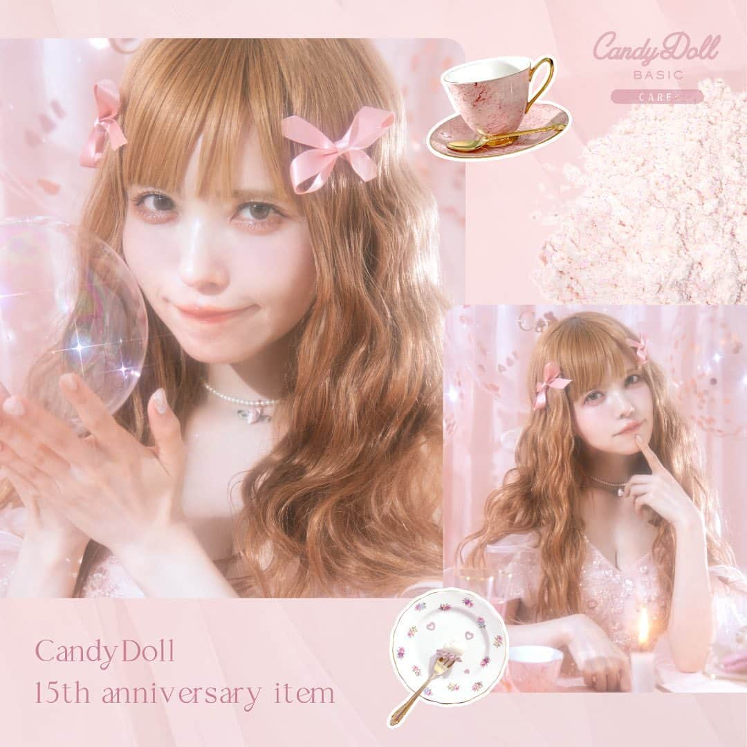 Candy Dollのインスタグラム：「. ／ きらめくツヤ感のラメ＆パール配合で つけるほど美肌感UP !※ #フィルターパウダー ＼  𓐄 𓐄 𓐄 𓐄 𓐄 𓐄 𓐄 𓐄 𓐄 𓐄 𓐄 𓐄 𓐄 𓐄 𓐄 𓐄 𓐄 𓐄 𓐄  𝐏𝐎𝐈𝐍𝐓 𝟏 フィルター級肌補正※ お肌の透明感を引き立てる※ ブルーやラベンダーカラーの多色ラメと ツヤ感をプラスするパールをこだわり比率で配合  微粒子パウダーが毛穴と凹凸をしっかりカバー※します  𝐏𝐎𝐈𝐍𝐓 𝟐 皮脂テカリを防いで、メイクしたてをキープ※ 長時間経ってもベタつきや皮脂テカリを防ぎ、 メイクしたてのふんわり肌が続きます  𝐏𝐎𝐈𝐍𝐓 𝟑 33種の美容保湿成分を贅沢配合 美容保湿成分でコーティングしたしっとりパウダーで 重ね塗りしても乾燥しらずのお肌に 𓐄 𓐄 𓐄 𓐄 𓐄 𓐄 𓐄 𓐄 𓐄 𓐄 𓐄 𓐄 𓐄 𓐄 𓐄 𓐄 𓐄 𓐄 𓐄  公式HPではブランド15周年を記念した 特設ページが公開中♡ 詳細はプロフィールのハイライト 『15th anniversary』からチェックできます✨  　　　　　　 　 ※メーキャップ効果による ___________________________　  ◽️CandyDoll ブライトピュアルースパウダー＜プリズムリッチ＞ ¥1,870（税込） https://v2023.candydoll.jp/g10e  ◽️𝗪𝗘𝗕 Luvlit：https://candydoll.jp/dr9h 楽天：https://candydoll.jp/qqhe Amazon：https://candydoll.jp/fdt5 ZOZOTOWN：https://candydoll.jp/44da  ◽️𝗦𝗛𝗢𝗣 全国のバラエティショップ(PLAZA・ショップイン・ハンズ・アインズ＆トルペなど)・ドンキホーテ・ドラッグストア(マツモトキヨシ・ココカラファイン・スギ薬局など)・GMSにて販売。 ※数量限定のためなくなり次第終了 ___________________________  #CandyDoll#キャンディドール#益若つばさ#緩苺#CandyDoll_15thAnniversary#新商品#新作コスメ#限定コスメ#新作パウダー#透明感#白肌#ツヤ肌#透明感メイク#フェイスパウダー#パウダー#ベースメイク#プチプラ#プチプラコスメ#ちコスメ紹介#コスメレビュー#CandyDoll_basemake」