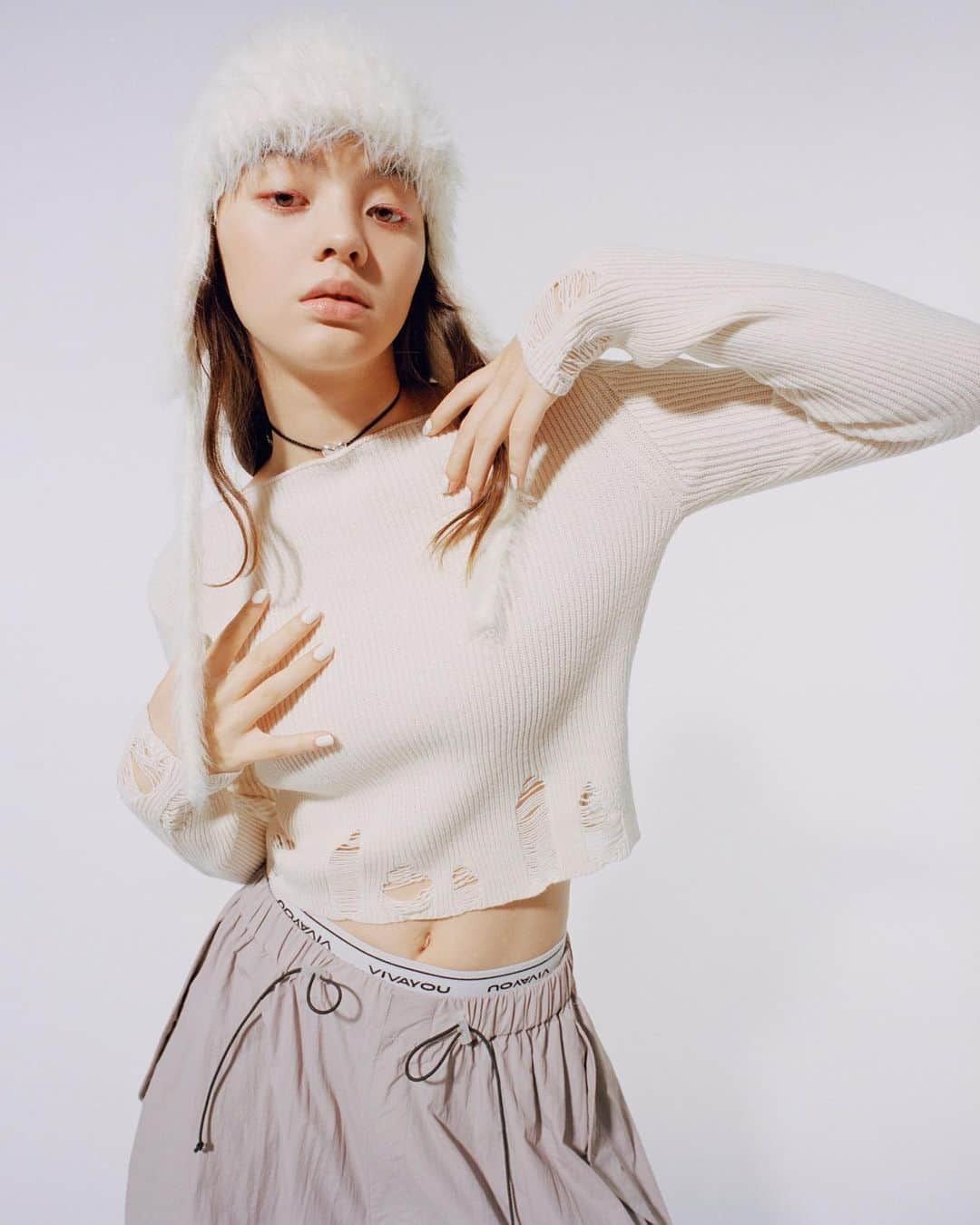 藤田エミリさんのインスタグラム写真 - (藤田エミリInstagram)「VIVAYOU × PUBLUX FALL&WINTER COLLECTION ☃️  #VIVAYOU #PUBLUX」10月16日 20時30分 - 7_emil_y