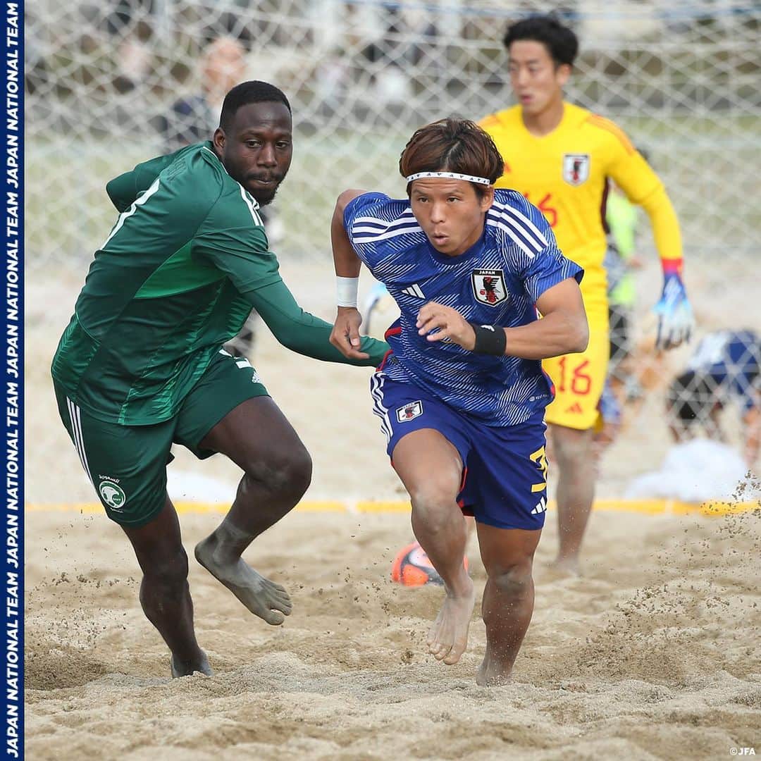 日本サッカー協会さんのインスタグラム写真 - (日本サッカー協会Instagram)「. 🔹ビーチサッカー日本代表🔹 【2023.10.13-14 Match Report✍️】  大阪府のSENNAN LONG PARK タルイサザンビーチにて、 サウジアラビア代表との国際親善試合2連戦を行い、連勝で活動を締めくくりました💪  チームは2024年2月に開幕する #ワールドカップ に向けて、引き続き準備を進めます🏖⚽️  詳しいレポートはプロフィールのJFA公式サイト『JFA.jp』から✍  #夢への勇気を #jfa #daihyo #ビーチサッカー日本代表 #ビーチサッカー #BeachSoccer #⚽️」10月16日 20時31分 - japanfootballassociation