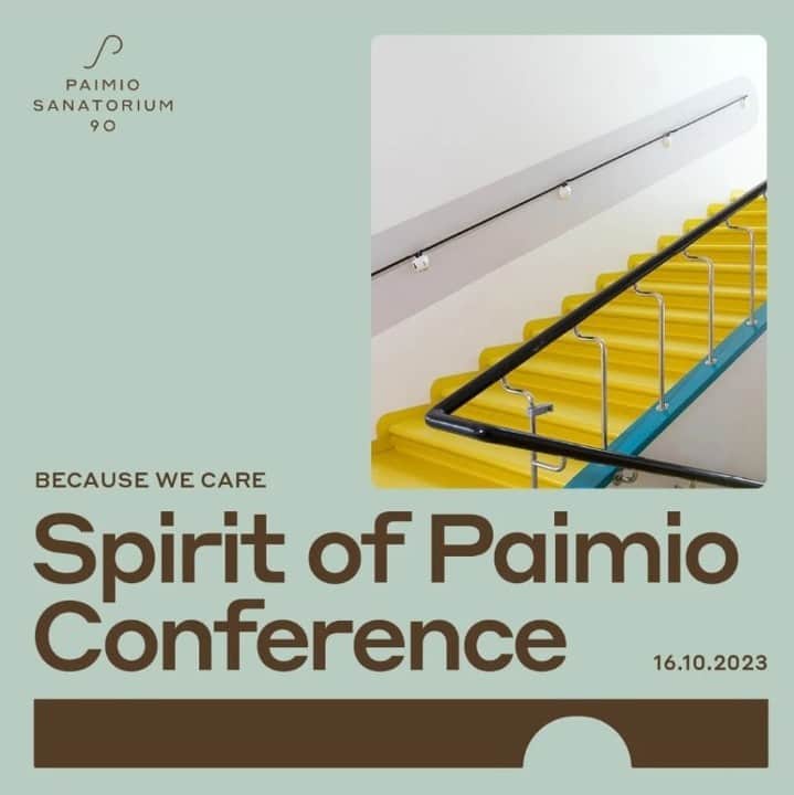 Artekさんのインスタグラム写真 - (ArtekInstagram)「The first edition of the Spirit of Paimio, a one-day conference curated by Joseph Grima (@josephgrima), is taking place today at the Paimio Sanatorium. ⁠ ⁠ The conference is part of Paimio Sanatorium’s fundraising initiatives taking place this year. Among them, Artek has launched the Paimio Sanatorium Anniversary Collection now available also at Artek Tokyo as well as Artek Helsinki, our online store and selected distribution partners in Finland, Japan, Korea and Australia. The collection comprises of special editions of Armchair 41 and Stool 60 - for each product sold, a donation will be made to the Foundation. Every anniversary product is accompanied by a certificate of authenticity, featuring Eino Kauria’s painting of the sanatorium’s remarkable colour concept.⁠ ⁠ To learn more about the anniversary collection visit the link in bio. ⁠ ⁠ @paimiosanatorium ⁠ Images 1 and 3 curtesy of @puttonenruska」10月16日 20時48分 - artekglobal