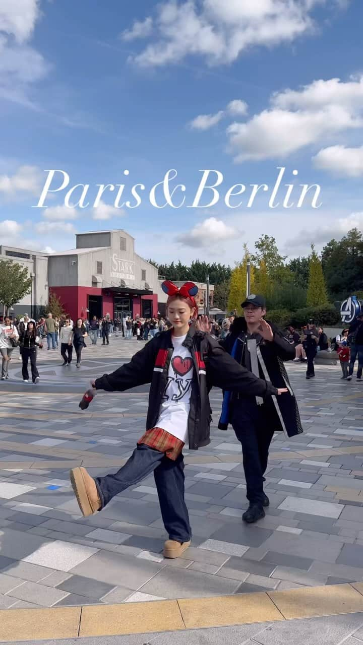 高井香子のインスタグラム：「韓国関係ないんですが... ParisとBerlinの思い出ほんの一部...🇫🇷🇩🇪  よく見るとちょいちょいツッコミどころあります。笑」