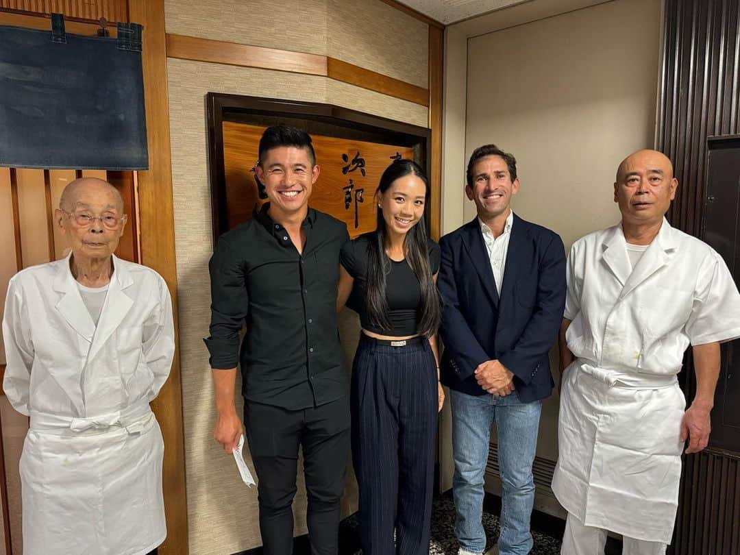 コリン ・モリカワのインスタグラム：「Enjoying the present 🇯🇵」