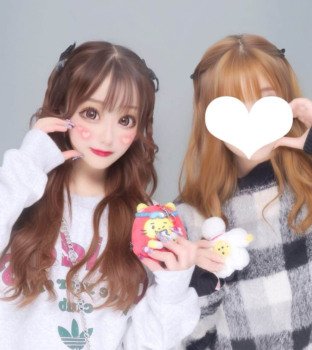 おもてちゃんのインスタグラム：「爆裂加工プリもまた一興💦💦」