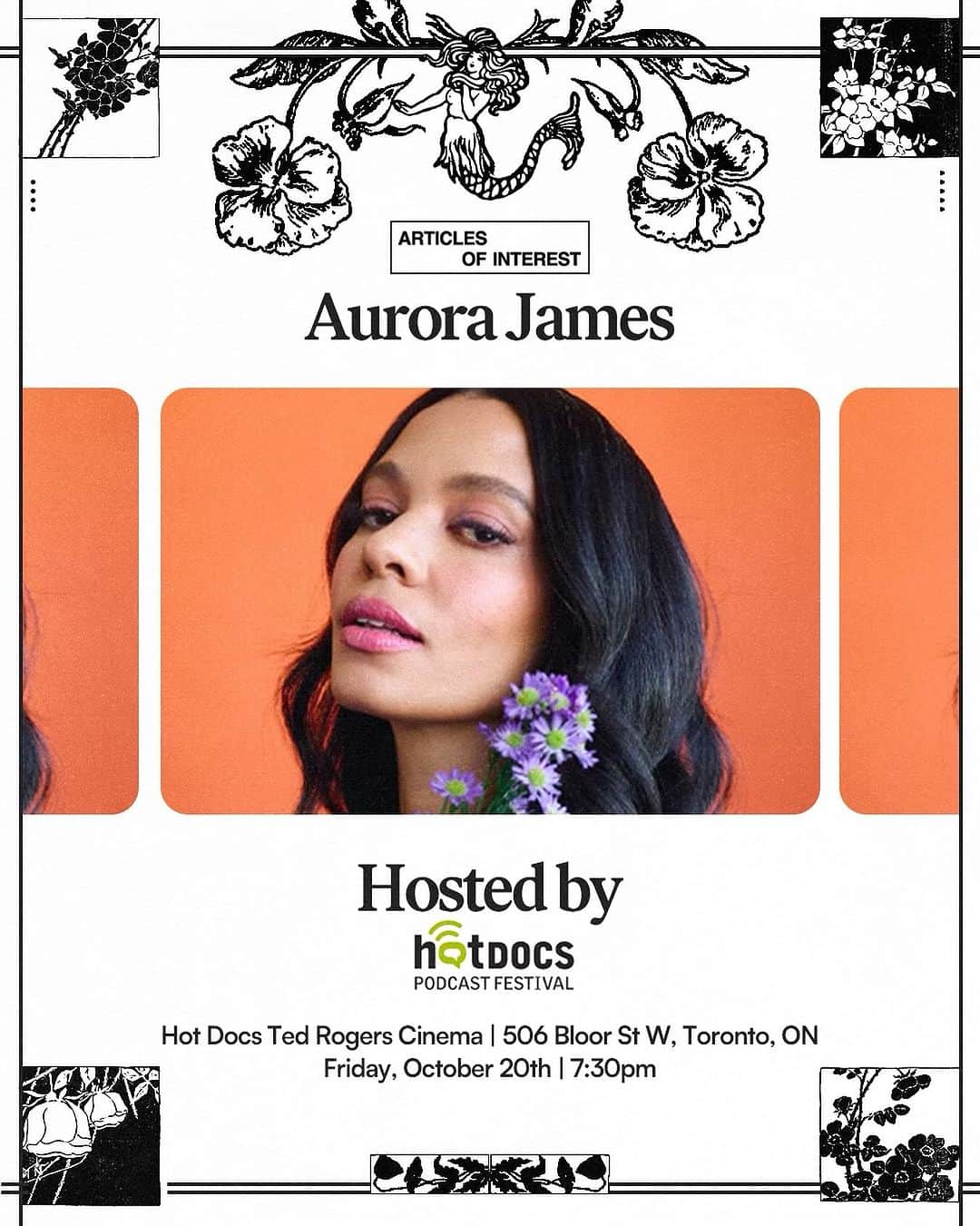 ミスティー・コープランドのインスタグラム：「TORONTO! I’m so happy to be back home in Canada to talk about all things Wildflower and to discuss SHOES at the @hotdocs_ Podcast Festival THIS Friday, October 20!   Join me for a live episode of the Articles of Interest podcast with host Avery Trufelman and director/senior curator @BataShoeMuseum, @ElizabethSemmelhack.  Tickets at the link in my bio. See you there!」