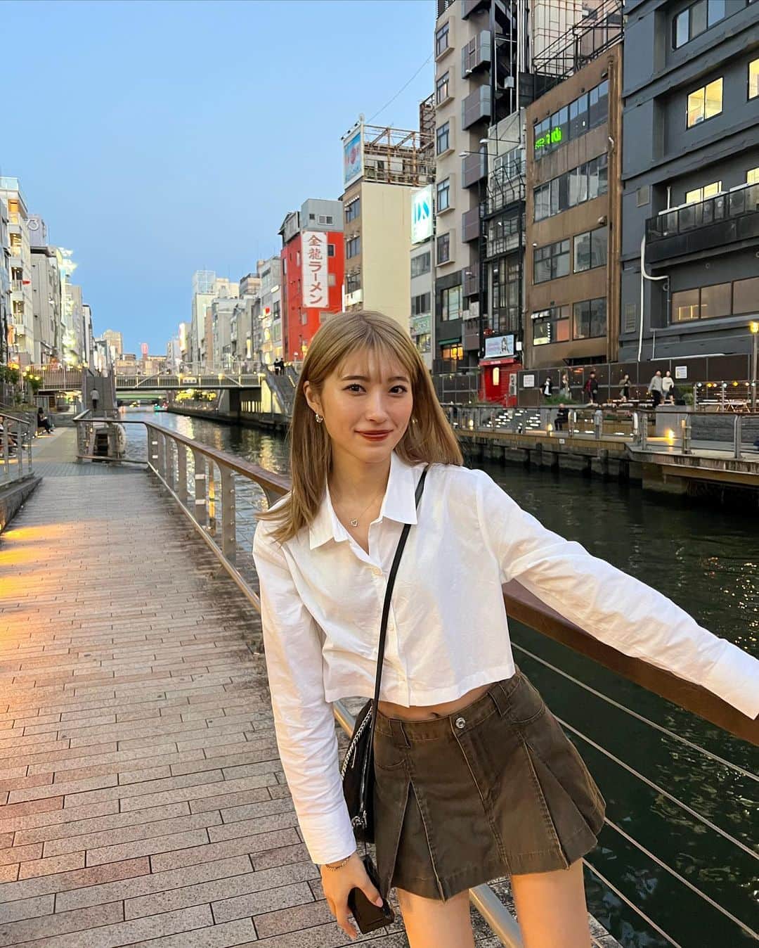 小山莉奈のインスタグラム：「오사카❣️❣️」