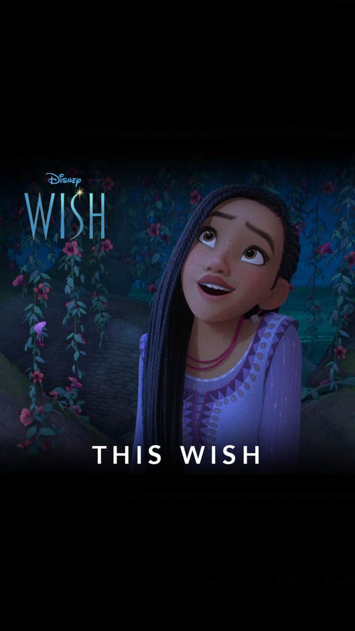 Disneyのインスタグラム：「🎵 So I make this wish... ✨ Listen to a clip of "This Wish" from Disney's #Wish coming only to theaters November 22 and get tickets now at the link in bio!」