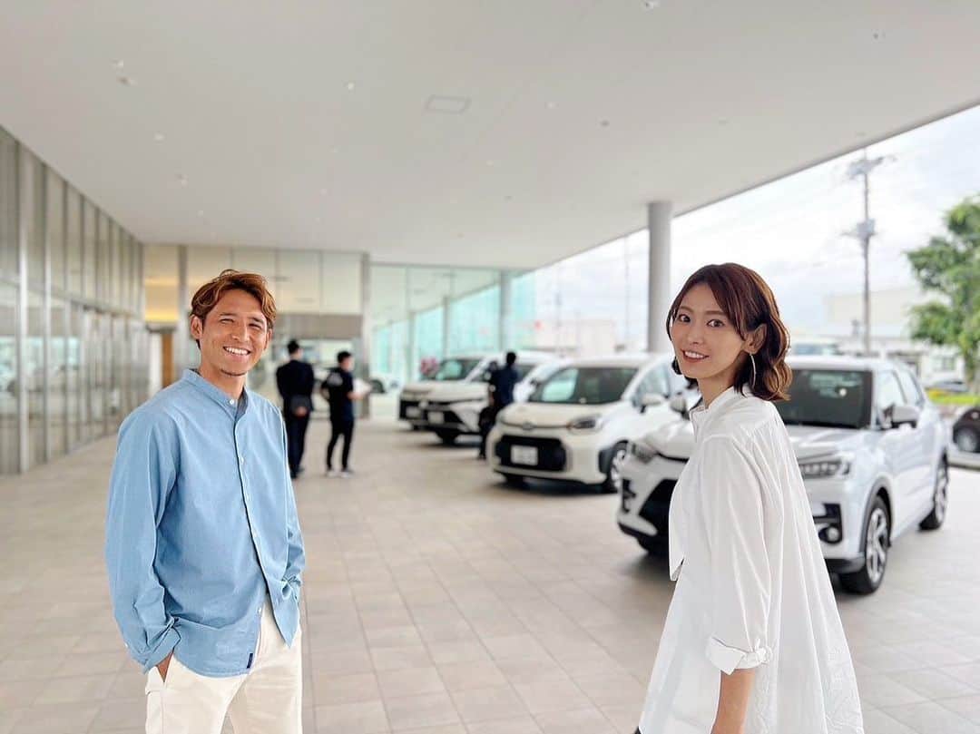 中村明花さんのインスタグラム写真 - (中村明花Instagram)「.  #群馬トヨタ さんのCM撮影の時のオフショット🚗 . トヨタの皆さんもスタッフの皆さんも和気あいあいで和やかな雰囲気にしてくれていたので、終始楽しく撮影させていただきました☺️ . . #ご縁に感謝な一日♡ #群馬トヨタ」10月16日 22時12分 - sayaka_nakamura3