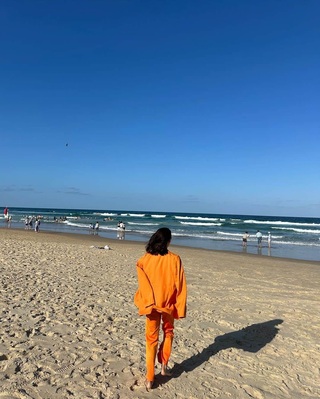 泉玲菜さんのインスタグラム写真 - (泉玲菜Instagram)「. . . orange Coordination . . #dogsofinstagram  #fashionstyle  #fashionblogger」10月16日 22時26分 - _reina.0214