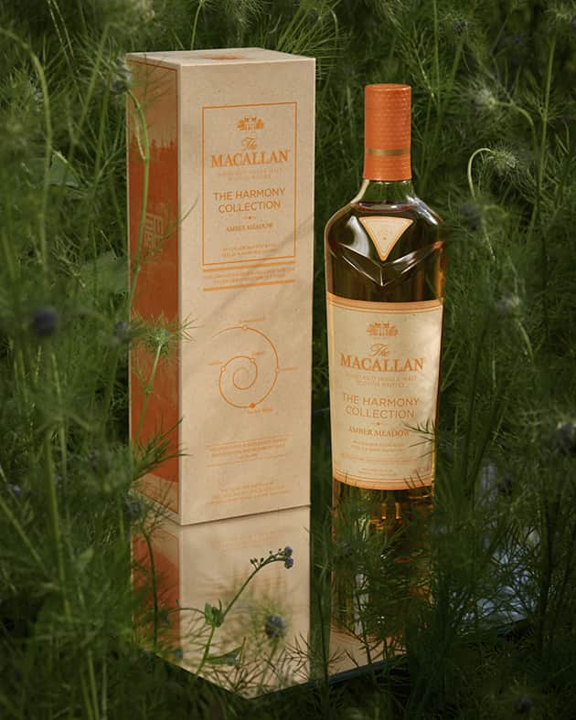 The Macallanさんのインスタグラム写真 - (The MacallanInstagram)「The Harmony Collection Amber Meadow is inspired by Stella and Mary’s memories of summer days in the amber fields of their family farm in the Scottish countryside. They describe nature as both energising and serene, contrasting qualities rekindled by this collaboration.⁣ ⁣ To mark this deep connection with the land, discarded meadow cuttings have been given new life in our presentation boxes and bottle labels. Each individual presentation box features photography by Mary McCartney of The Macallan Estate.⁣ ⁣ The Macallan Whisky Mastery Team has taken inspiration from natural Scottish grasslands, creating a single malt redolent of warm meadows and mature barley fields, with a rich, citrus scented finish. ⁣ ⁣ Photography by @marymccartney ⁣ ⁣ Discover more via link in bio.⁣ ⁣ Crafted without compromise. Please savour The Macallan responsibly.⁣ ⁣ #TheMacallan #StellaMcCartney #MaryMcCartney #TheHarmonyCollection」10月16日 23時25分 - the_macallan