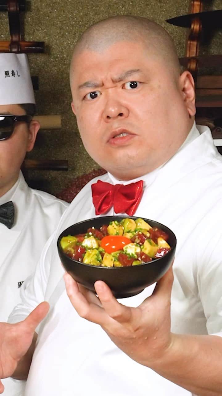  WATANABETAKAYOSHIのインスタグラム：「avocado🥑tuna poke DOZO  @teru_knives  #tasty#dozo#sushibae#poke#teruzushi#tuna #sushi#」