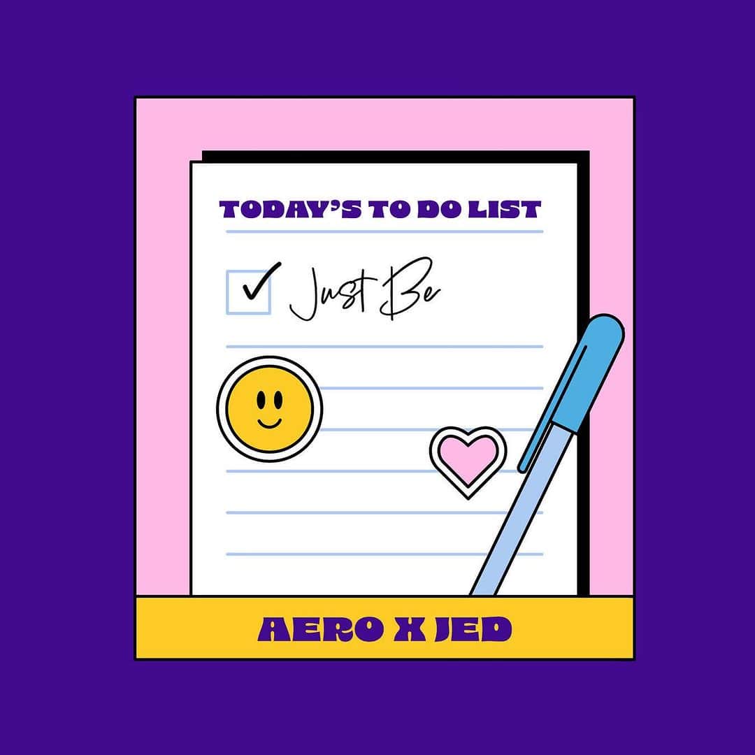 エアロポステールのインスタグラム：「In my existing era ✨ #AeroxJed @jedfoundation」